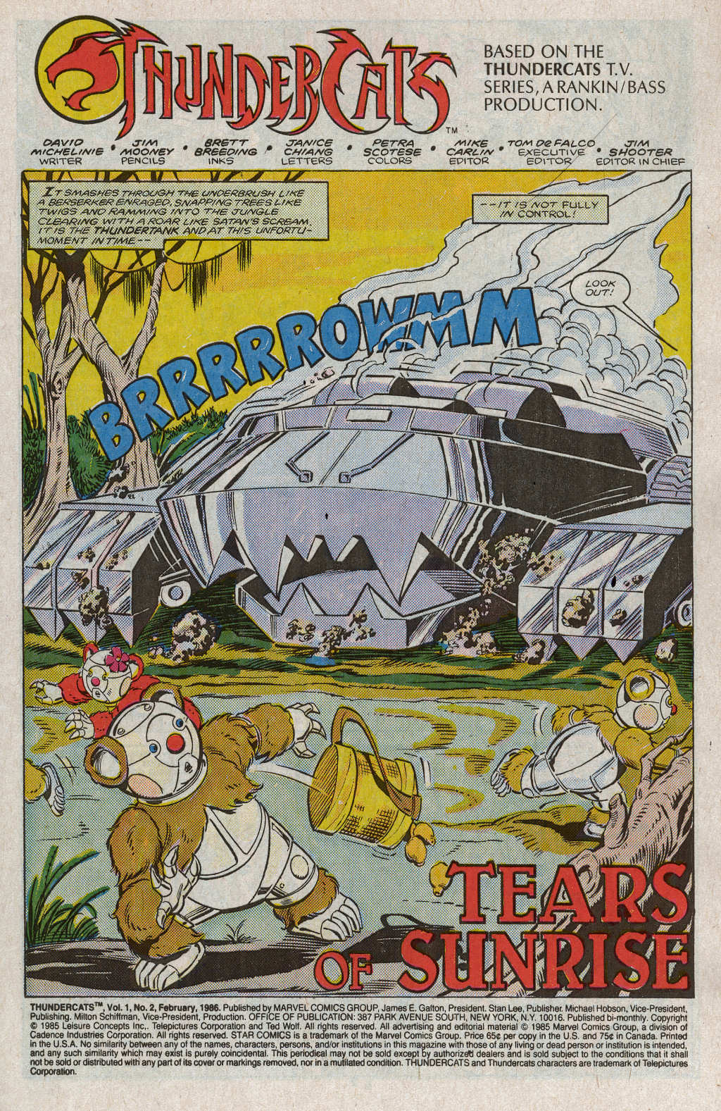 Read online ThunderCats (1985) comic -  Issue #2 - 3