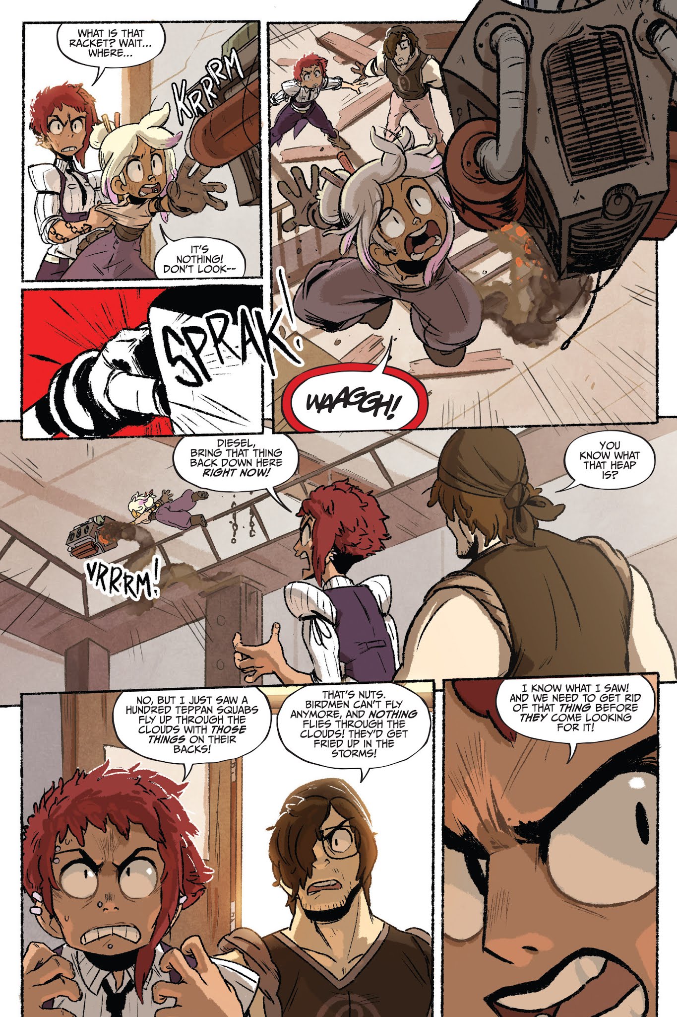 Read online Tyson Hesse's Diesel: Ignition comic -  Issue # TPB (Part 1) - 43