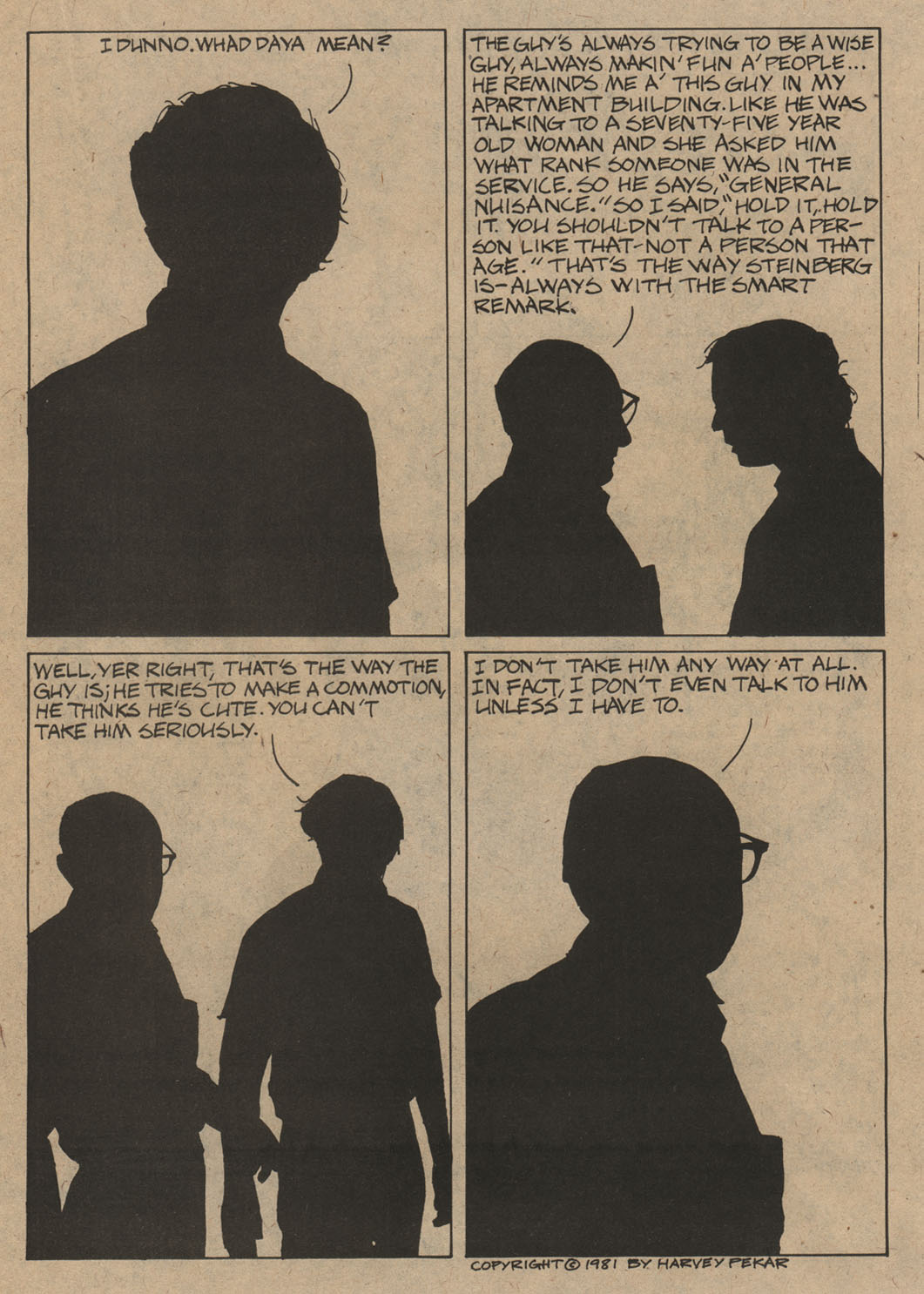 Read online American Splendor (1976) comic -  Issue #6 - 22