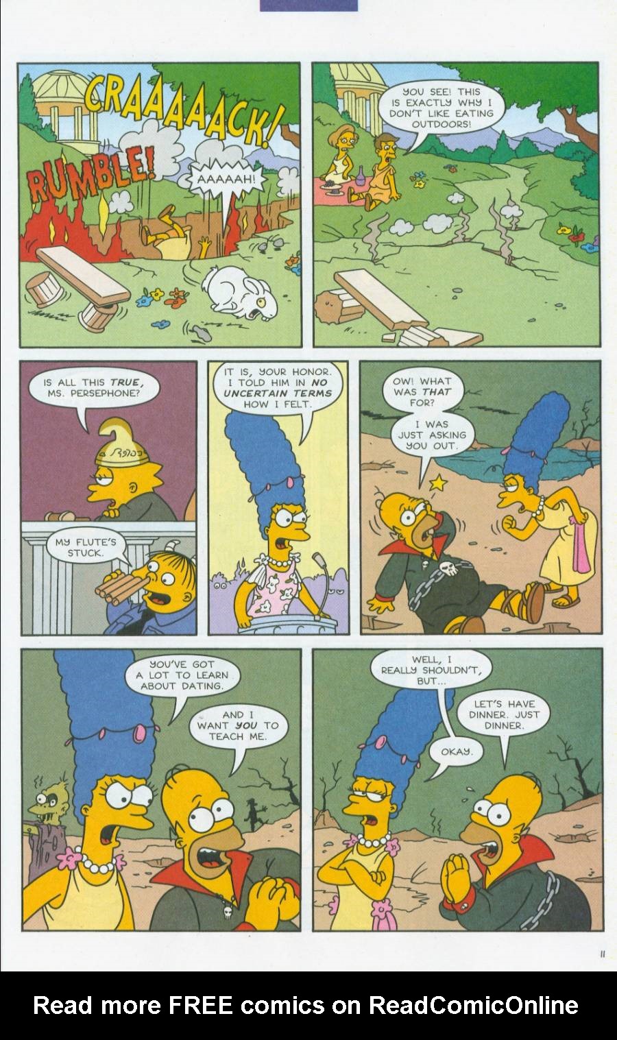 Read online Simpsons Comics comic -  Issue #70 - 12
