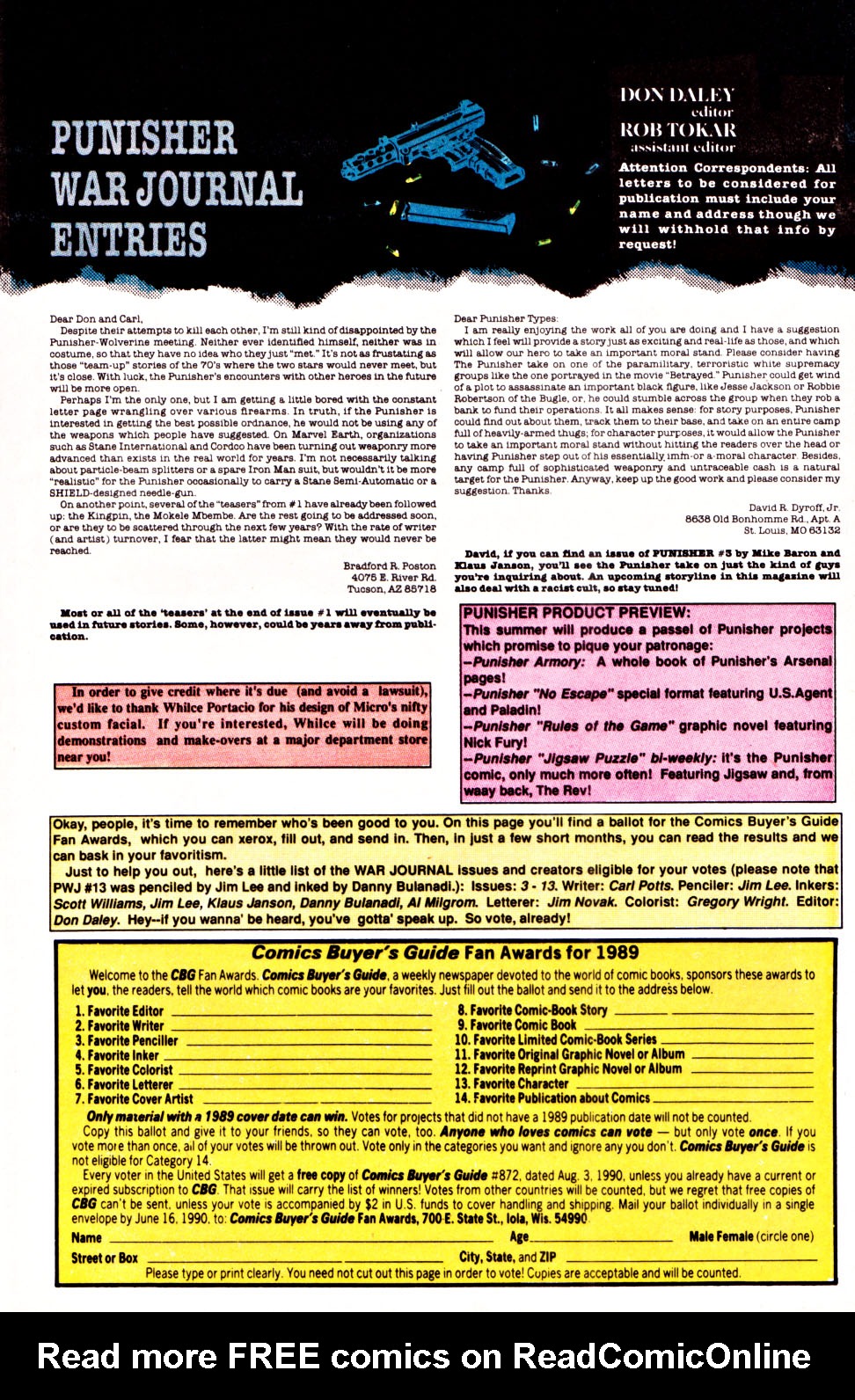 Read online The Punisher War Journal comic -  Issue #19 - 24