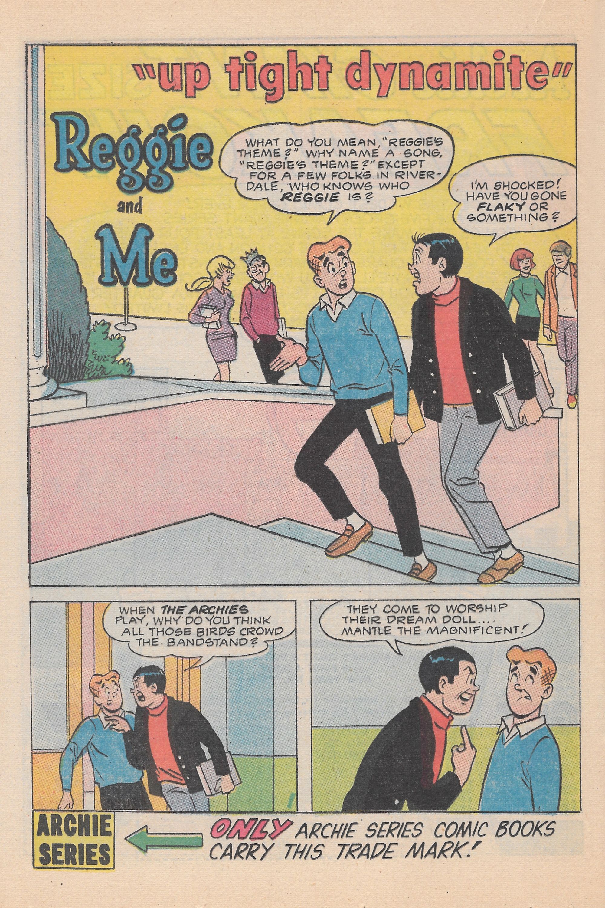 Read online Reggie and Me (1966) comic -  Issue #41 - 20