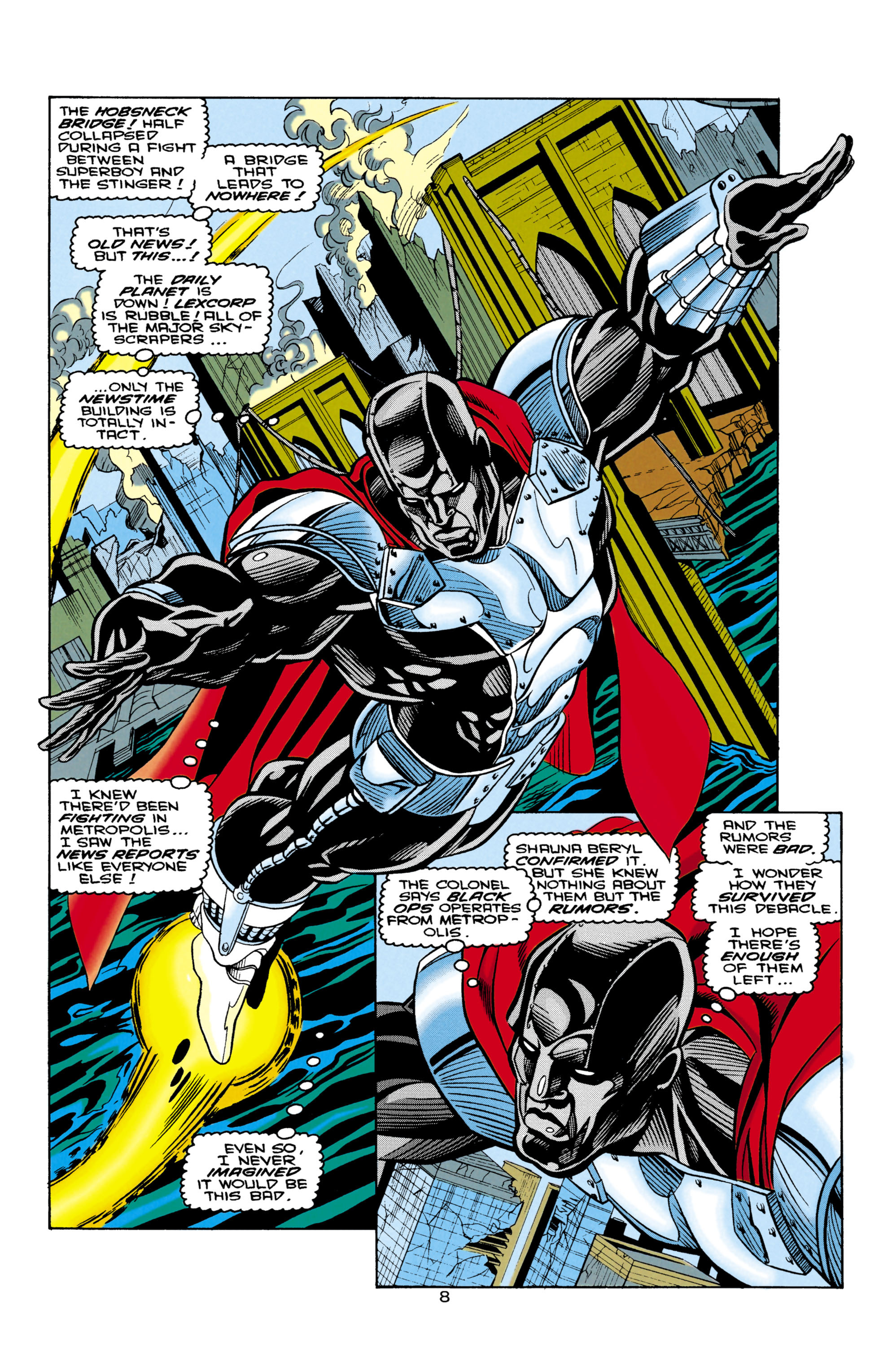 Read online Steel (1994) comic -  Issue #6 - 8