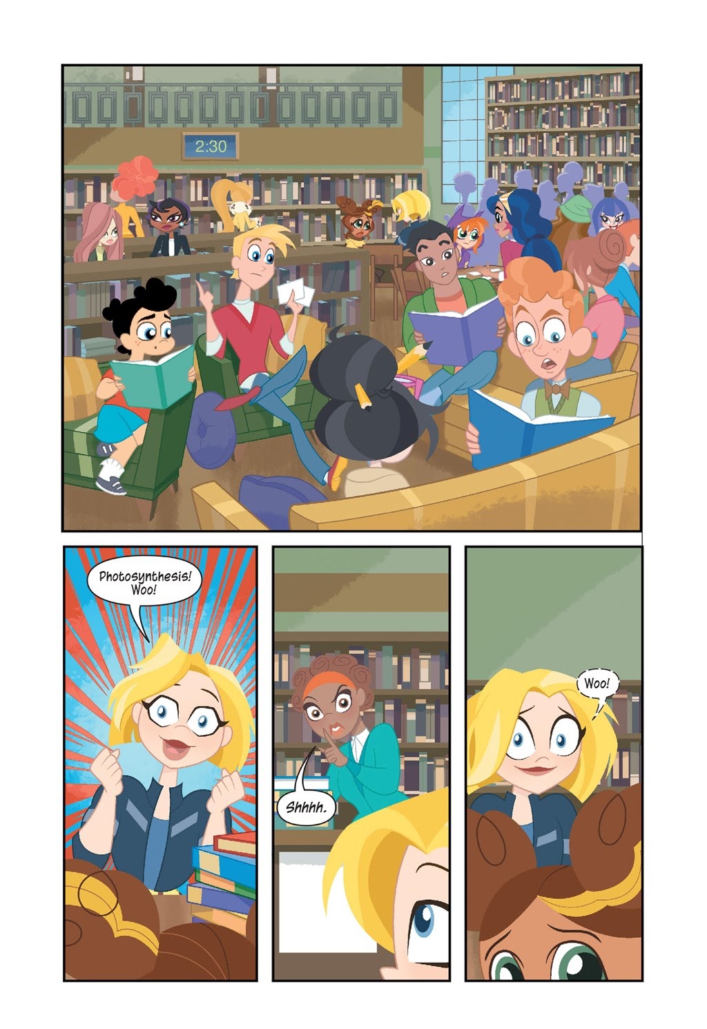 Read online DC Super Hero Girls: Midterms comic -  Issue # TPB - 90