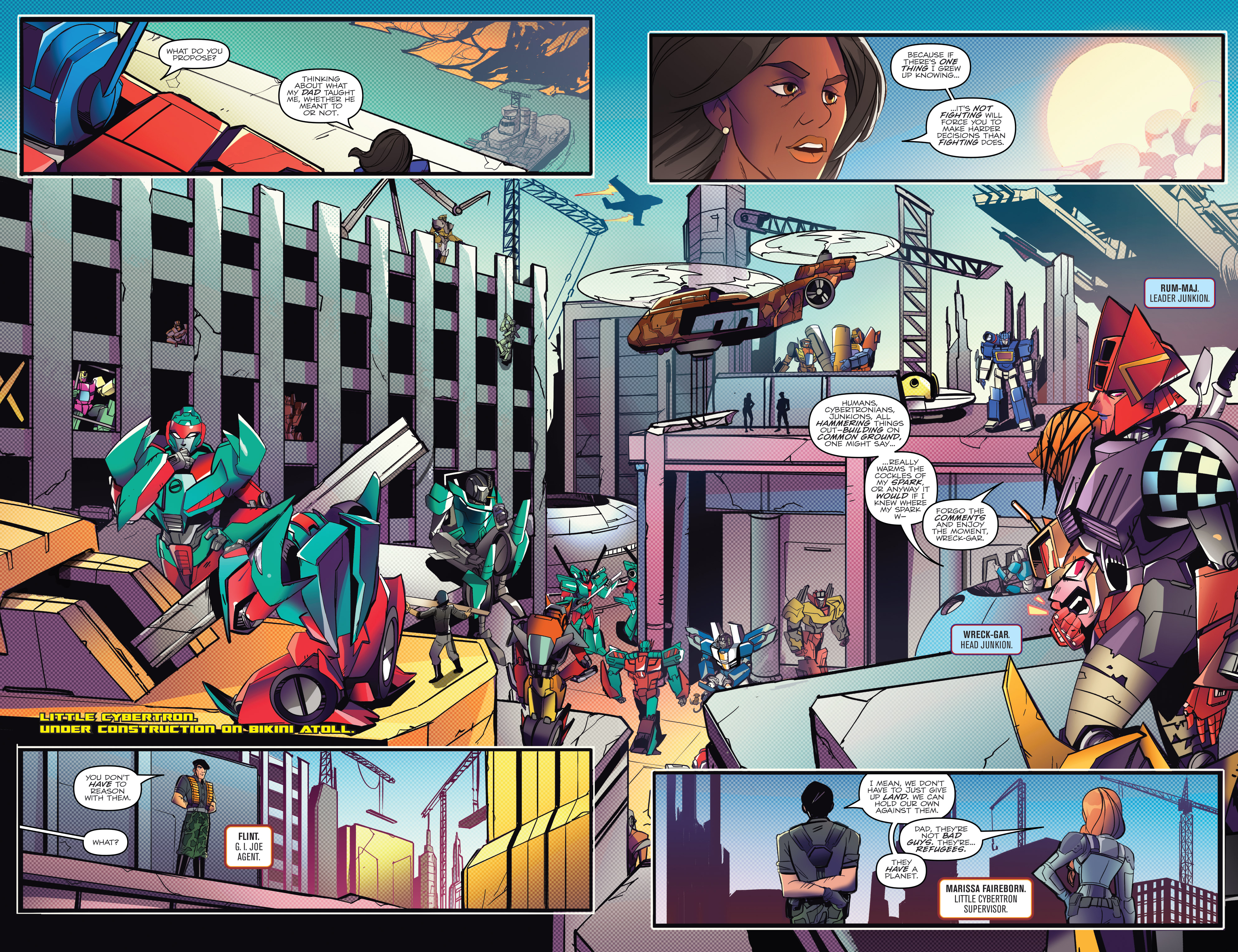 Read online Optimus Prime comic -  Issue #7 - 14