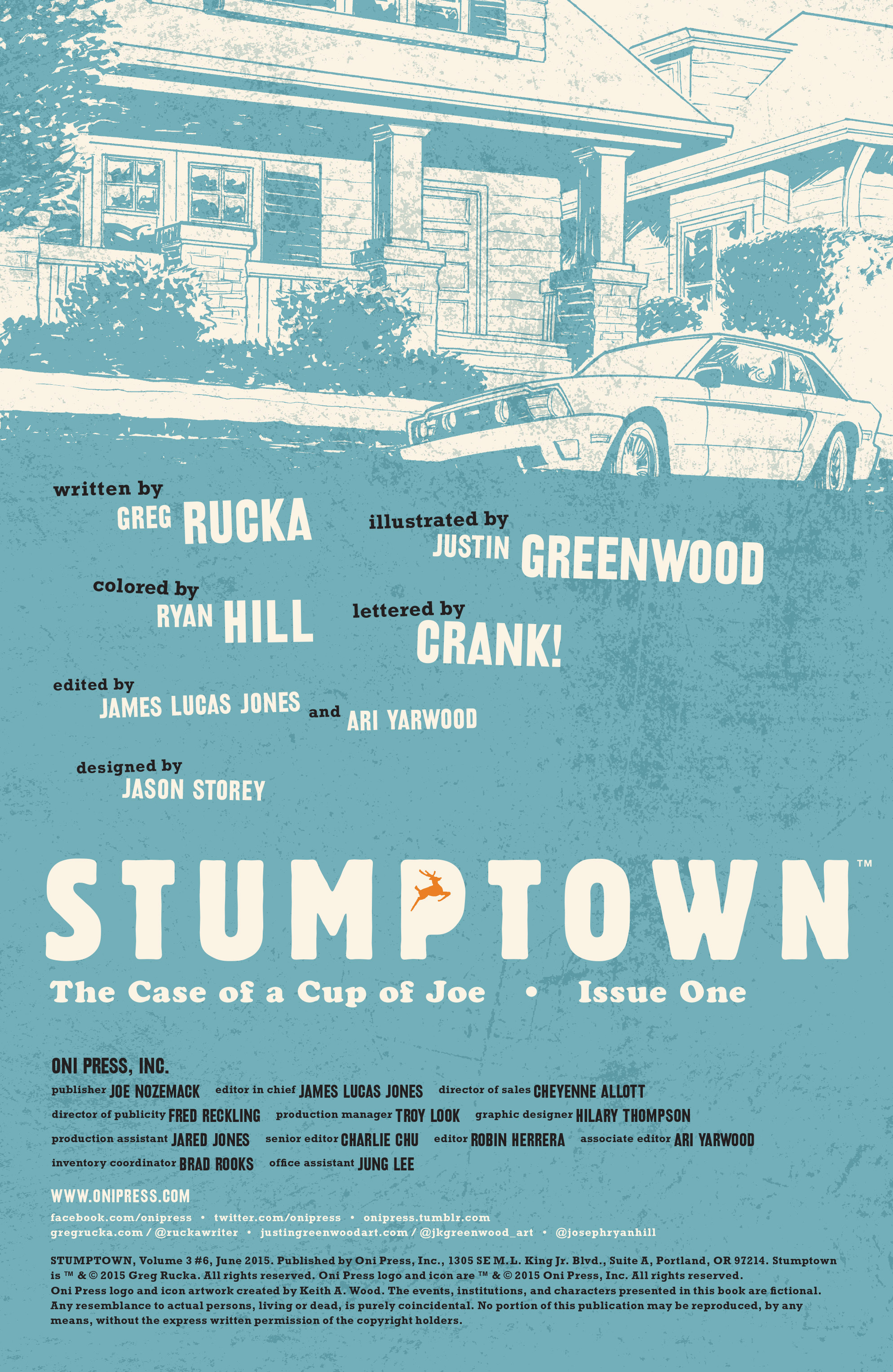 Read online Stumptown comic -  Issue #6 - 2