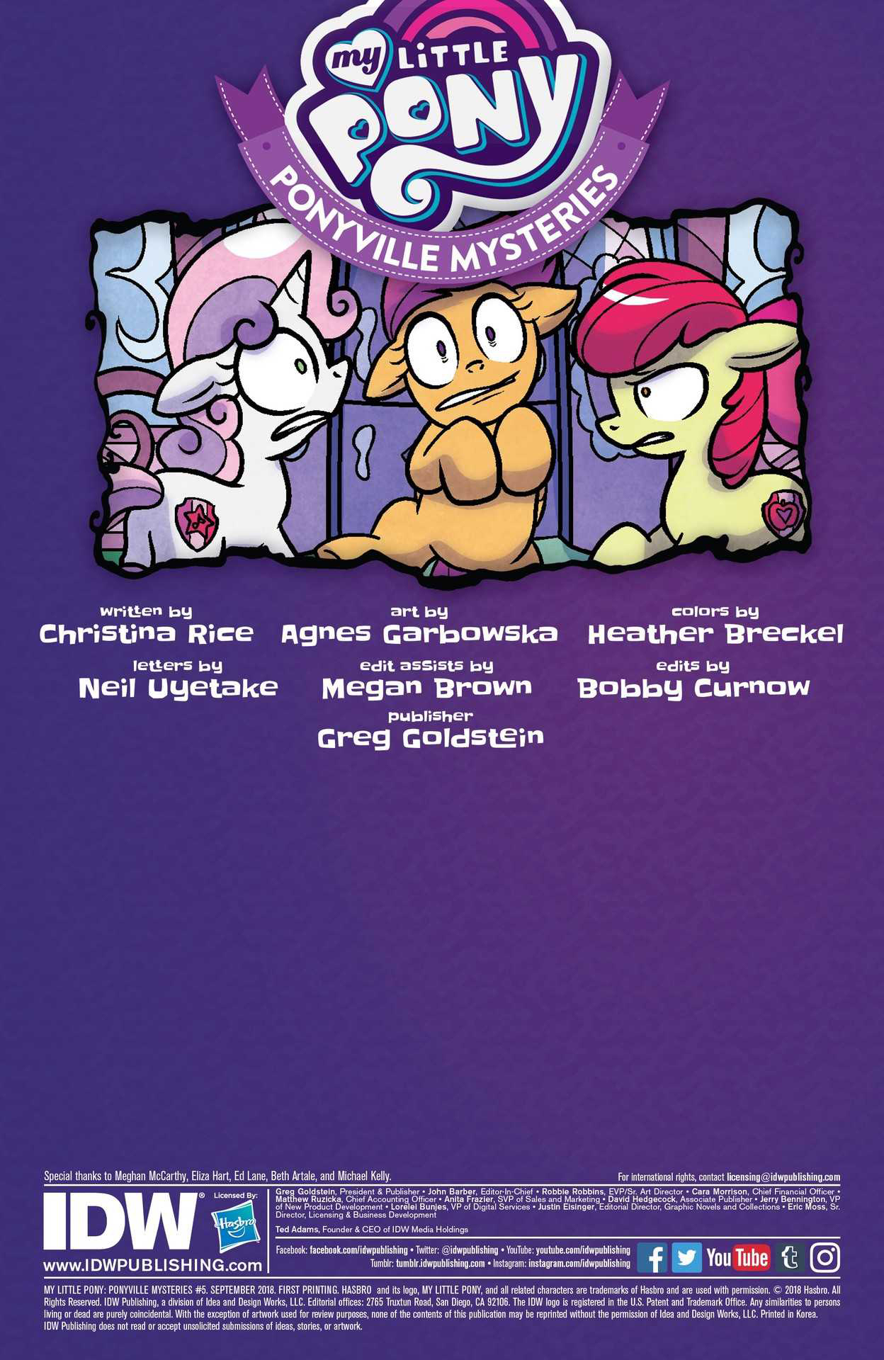 Read online My Little Pony: Ponyville Mysteries comic -  Issue #5 - 2