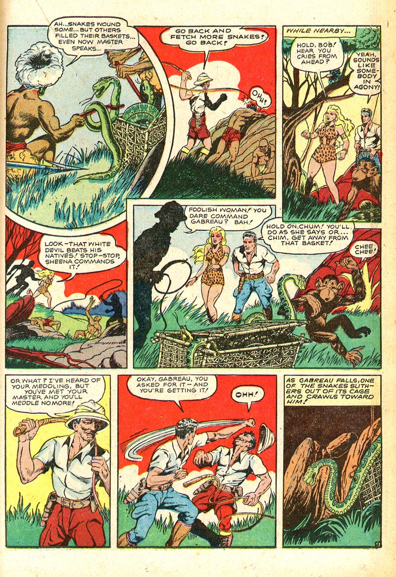 Read online Sheena, Queen of the Jungle (1942) comic -  Issue #4 - 29