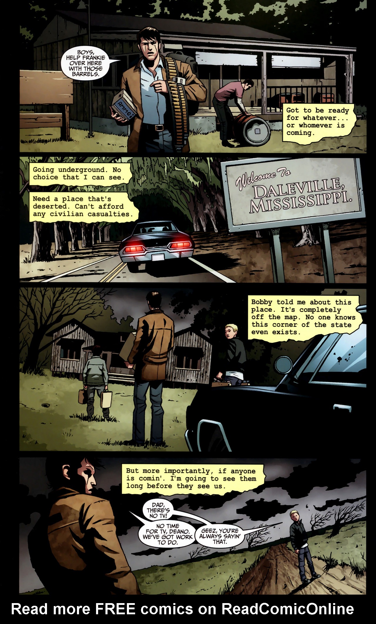 Read online Supernatural: Rising Son comic -  Issue #5 - 5