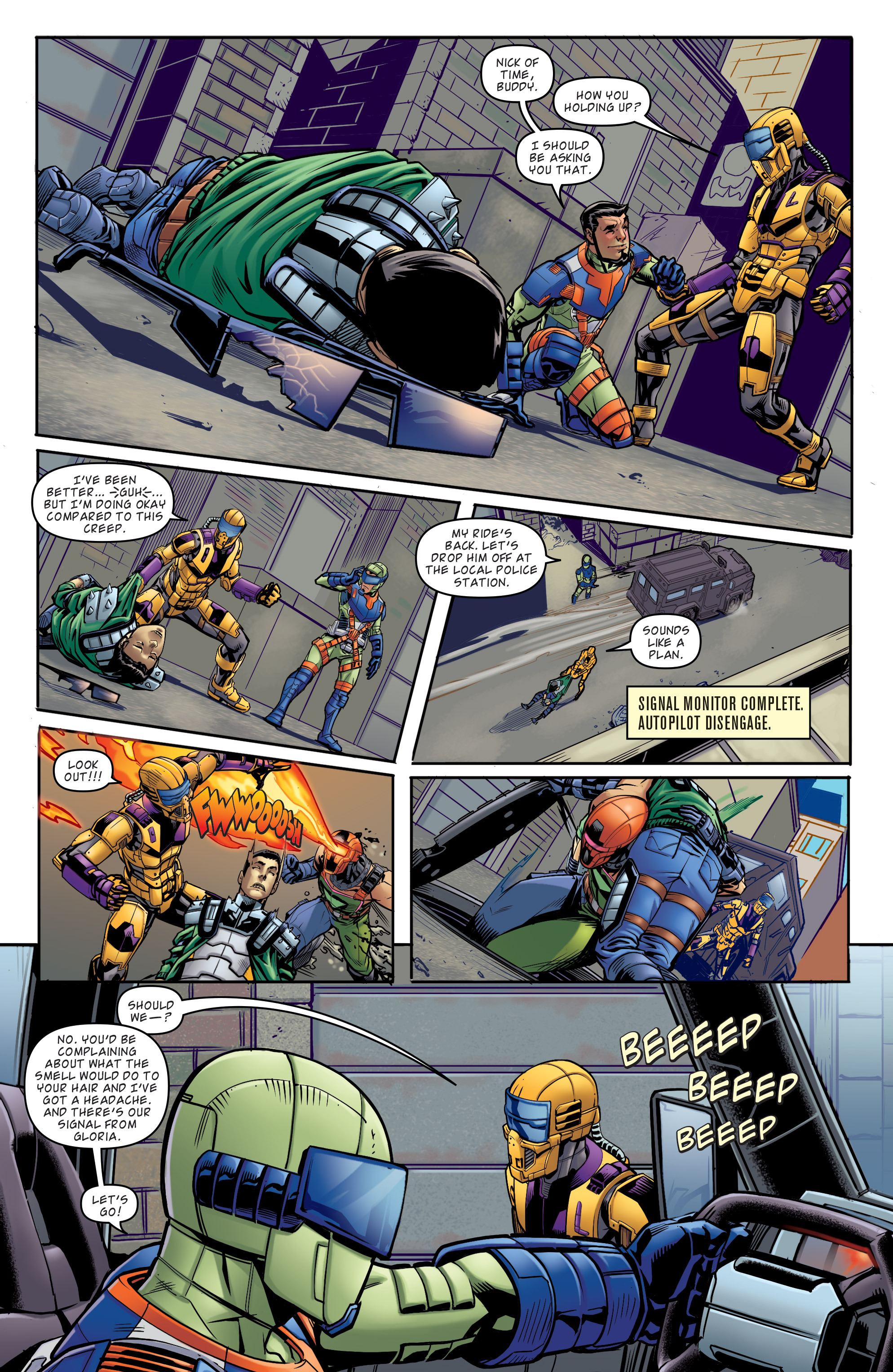 Read online M.A.S.K.: Mobile Armored Strike Kommand comic -  Issue #4 - 19
