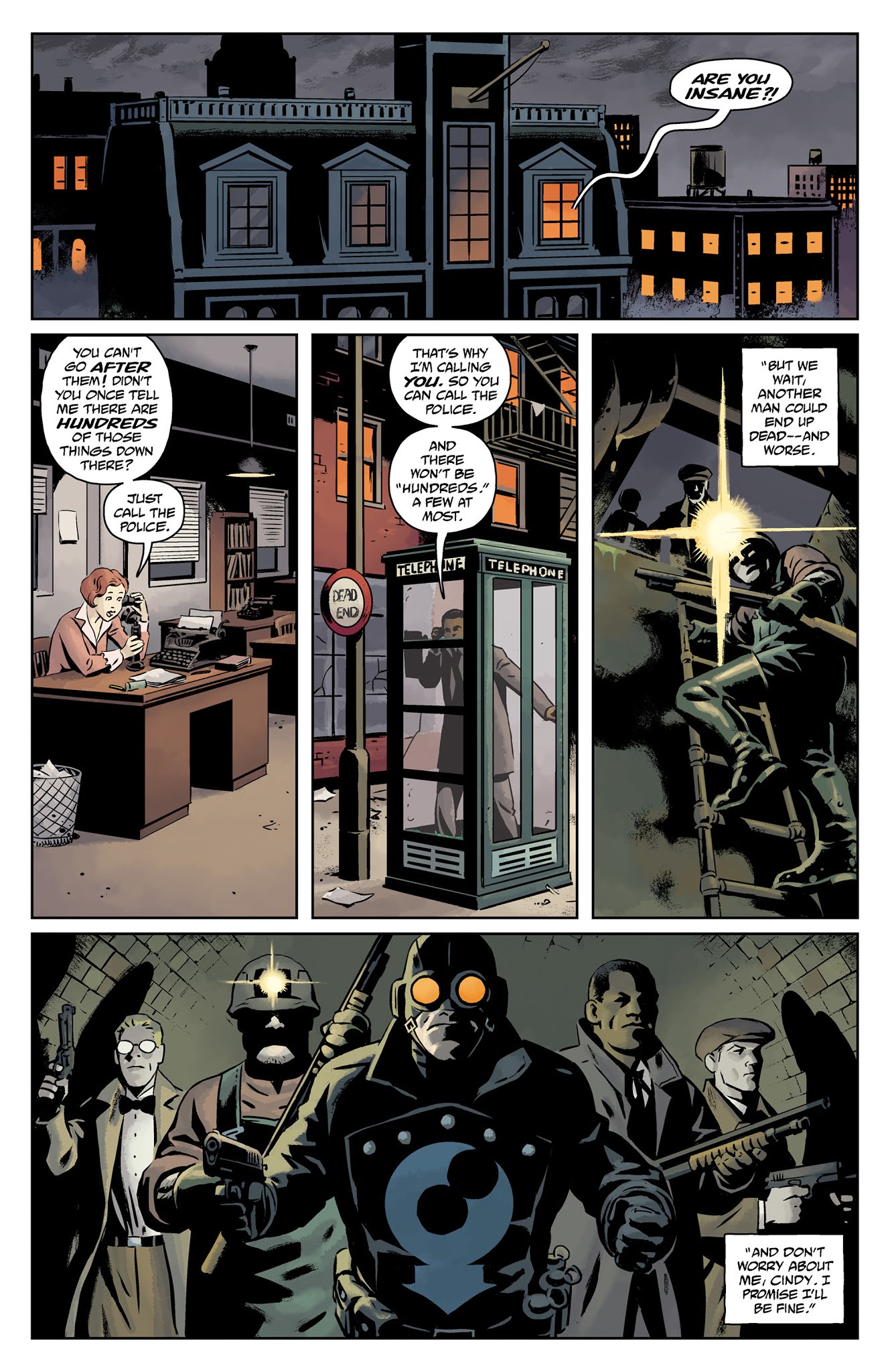 Read online Lobster Johnson: The Forgotten Man comic -  Issue # Full - 12