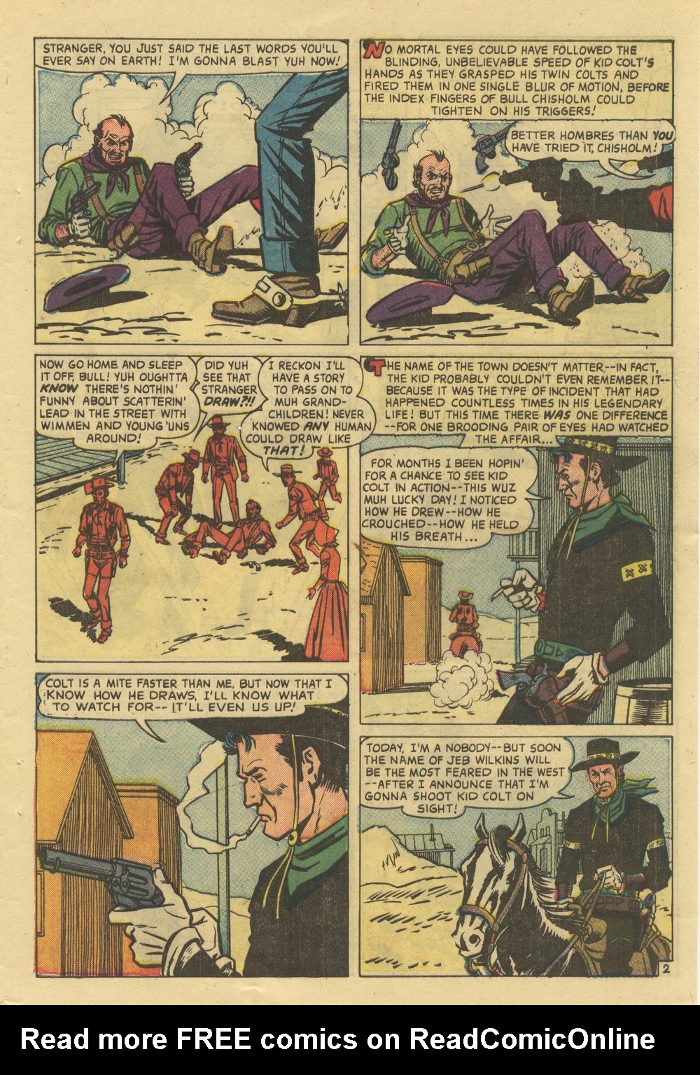 Read online Kid Colt Outlaw comic -  Issue #77 - 29