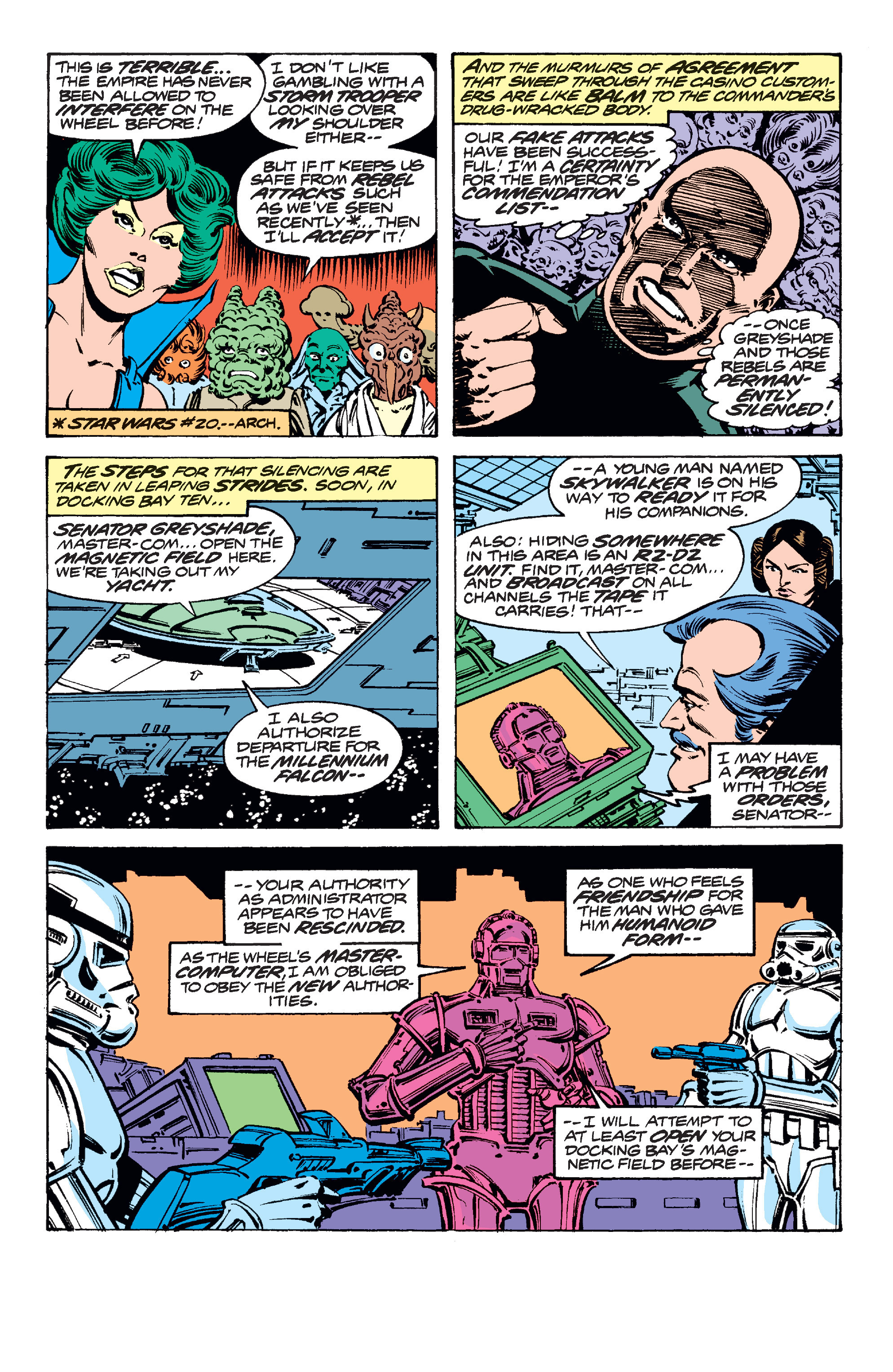 Read online Star Wars (1977) comic -  Issue #23 - 7