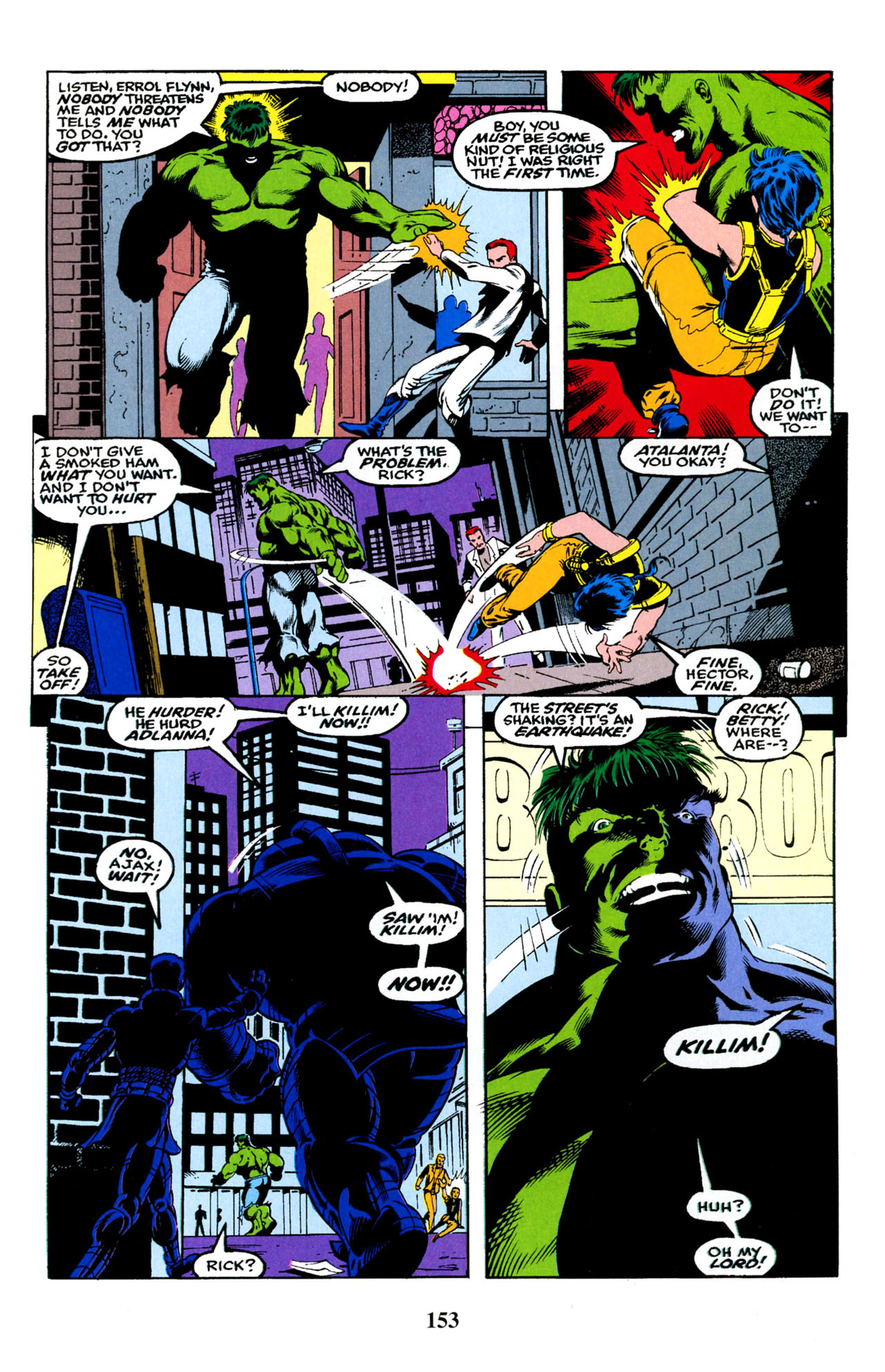 Read online Hulk Visionaries: Peter David comic -  Issue # TPB 6 - 154