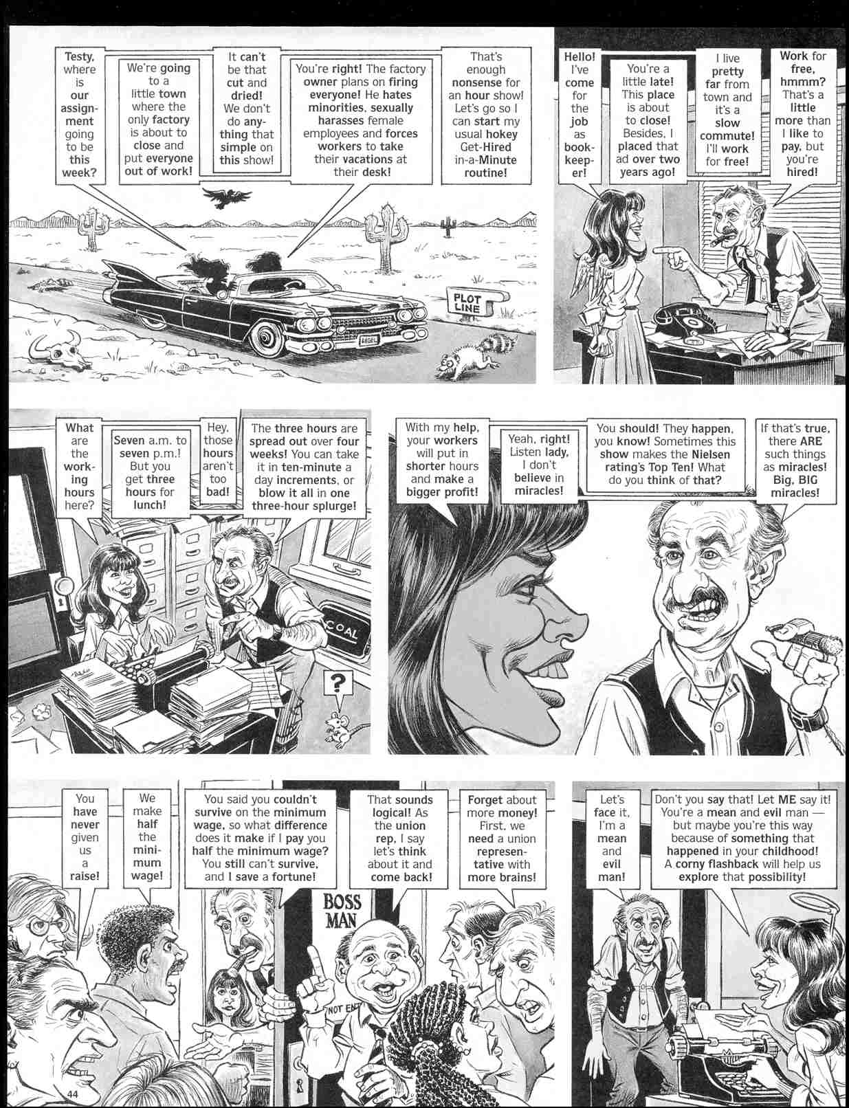 Read online MAD comic -  Issue #353 - 46