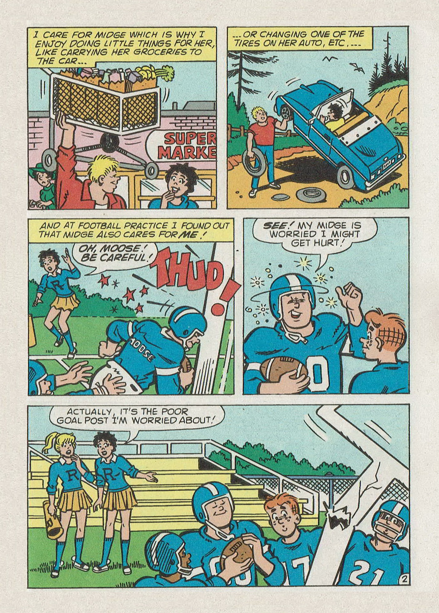 Read online Archie's Pals 'n' Gals Double Digest Magazine comic -  Issue #58 - 158
