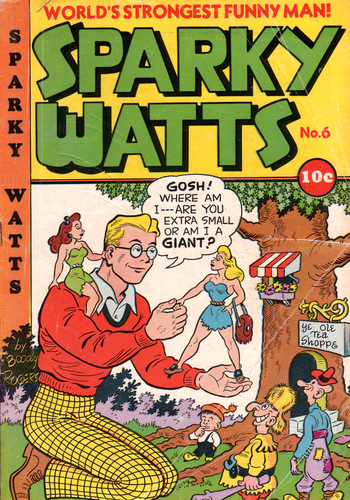 Read online Sparky Watts comic -  Issue #6 - 1