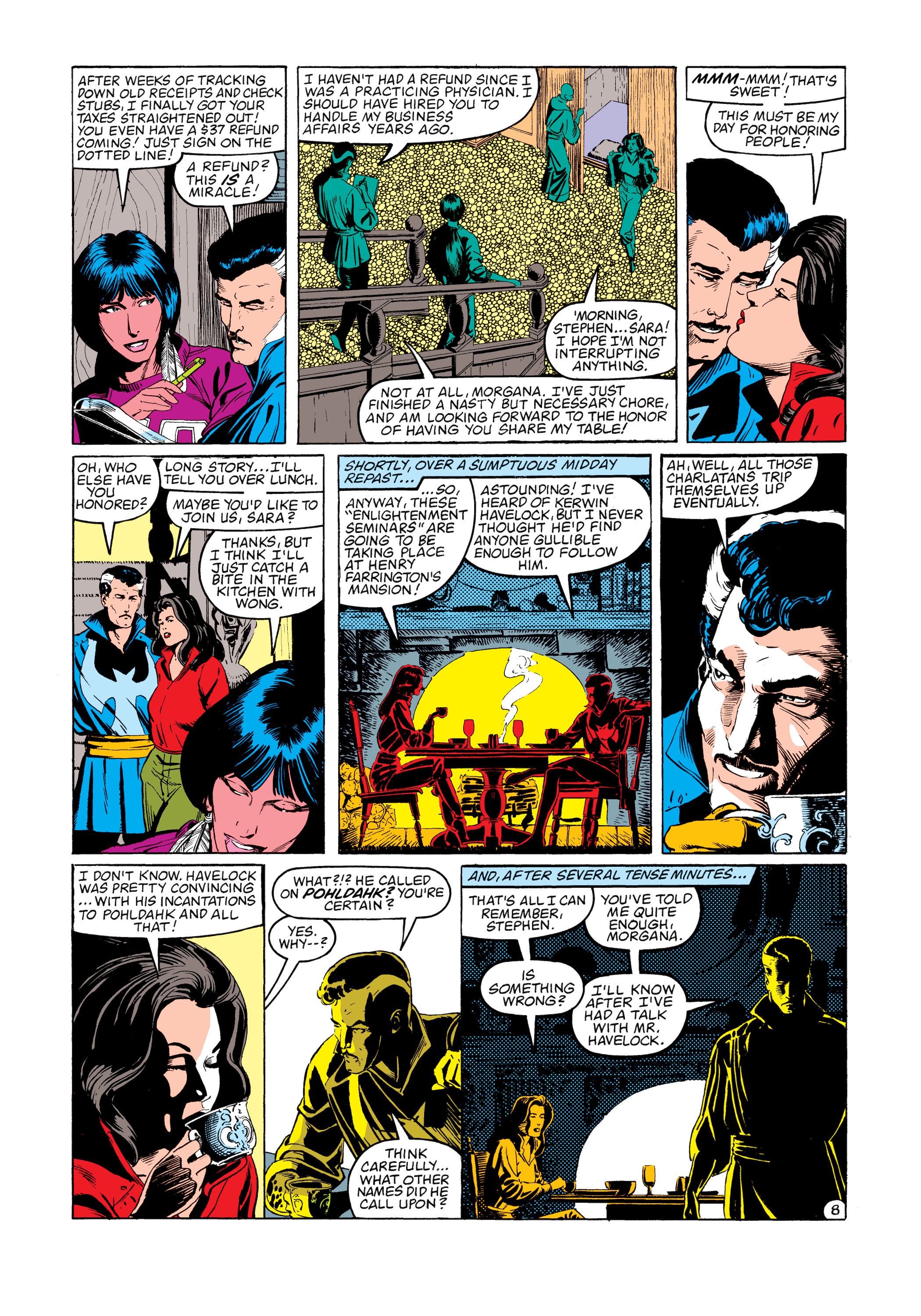 Read online Marvel Masterworks: Doctor Strange comic -  Issue # TPB 10 (Part 2) - 74