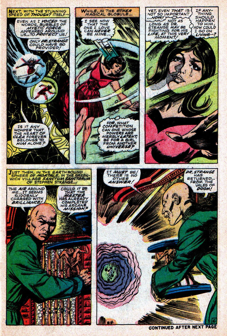 Read online Marvel Masterworks: Doctor Strange comic -  Issue # TPB 3 - 92