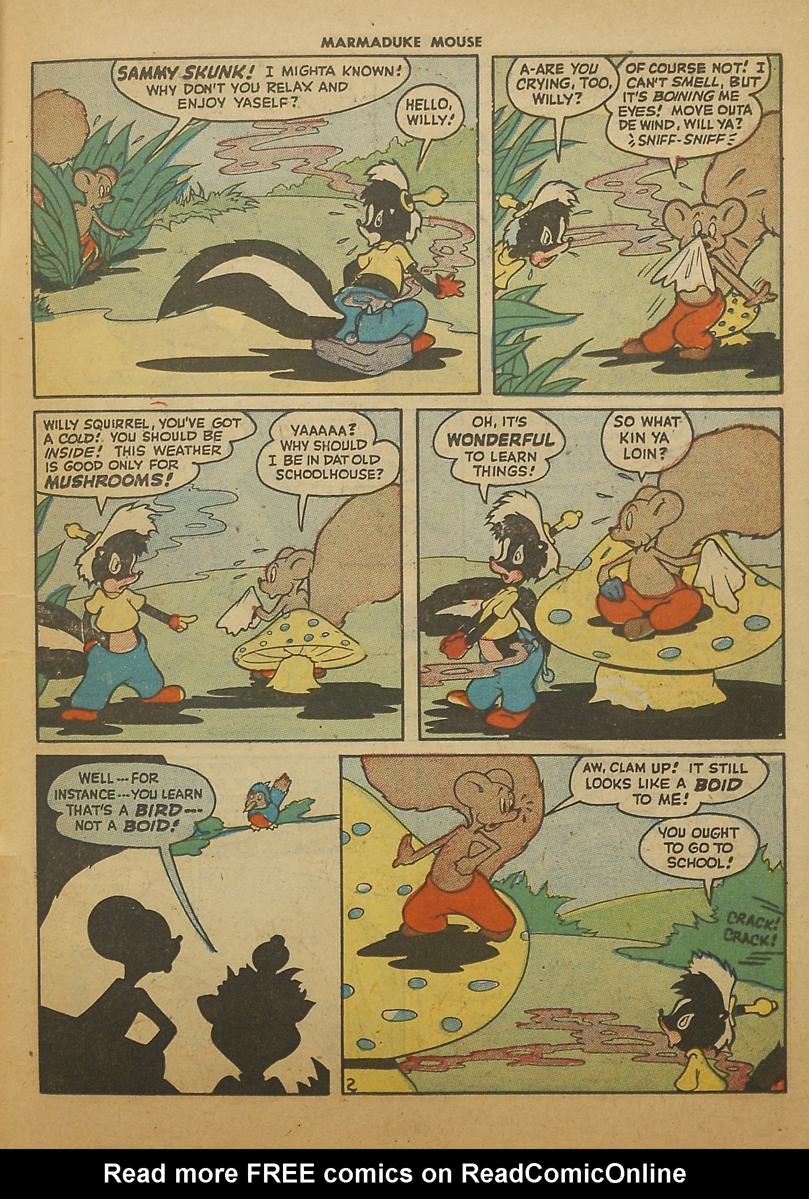 Read online Marmaduke Mouse comic -  Issue #4 - 21