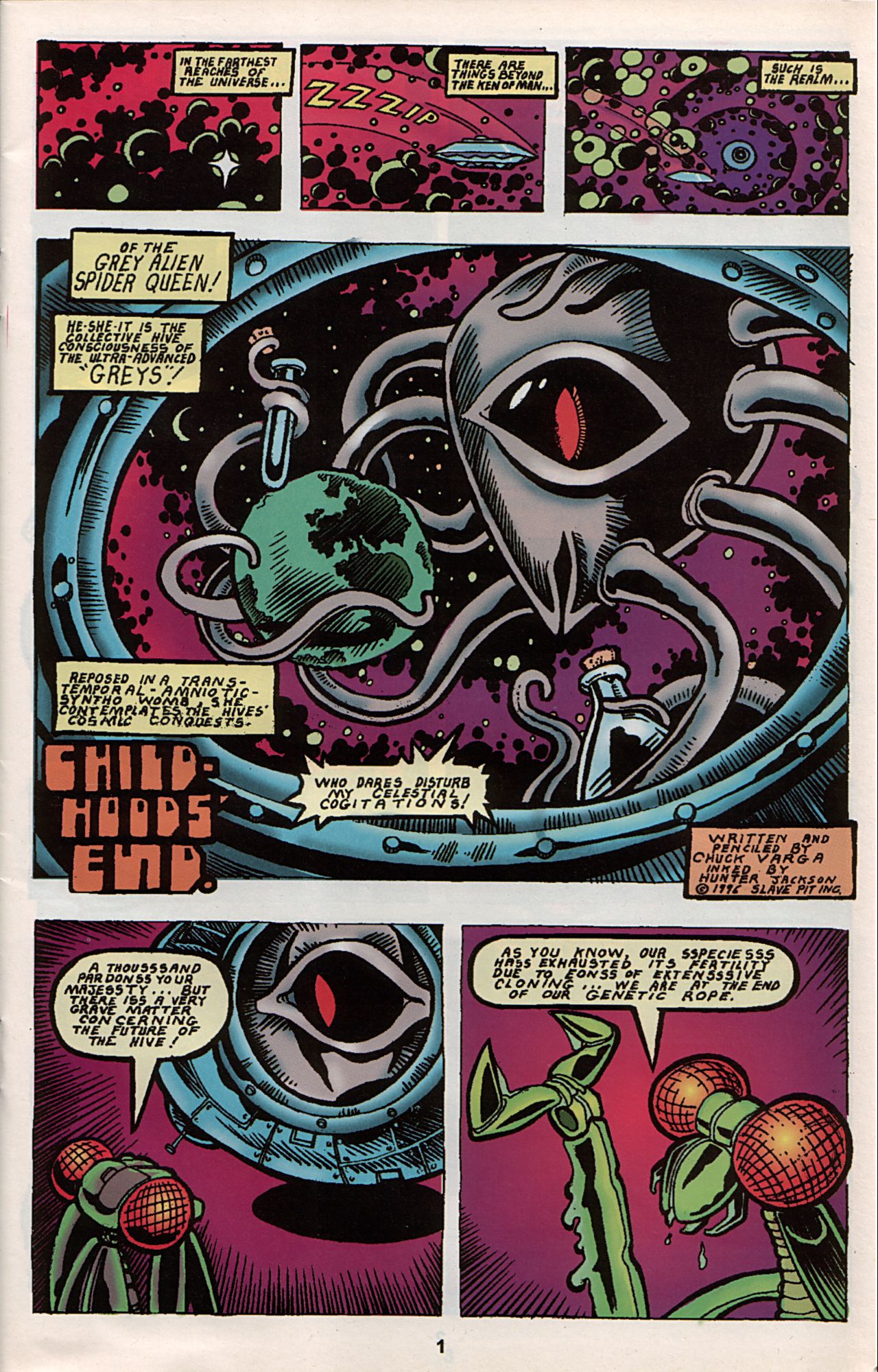 Read online Slavepit Funnies Featuring Gwar comic -  Issue #4 - 3