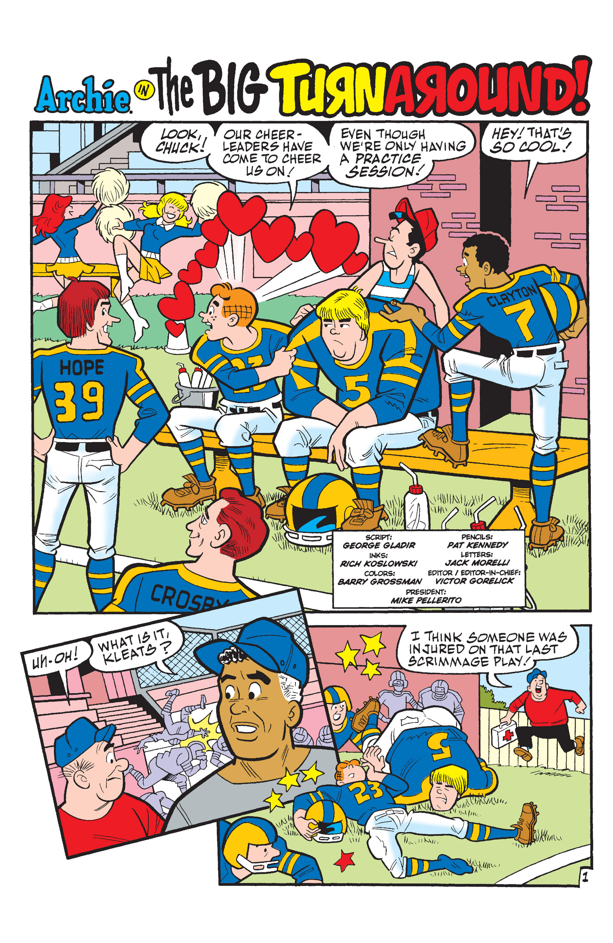 Read online Archie Gridiron Glory comic -  Issue # TPB (Part 1) - 3