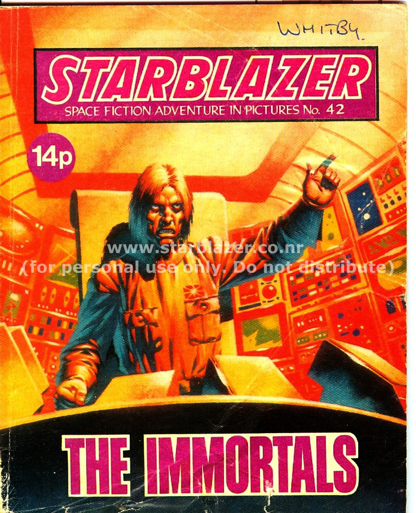 Read online Starblazer comic -  Issue #42 - 1