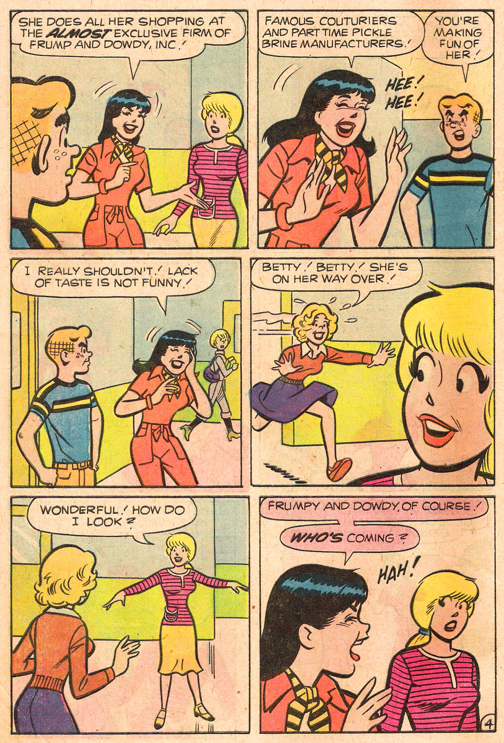 Read online Archie's Girls Betty and Veronica comic -  Issue #254 - 6