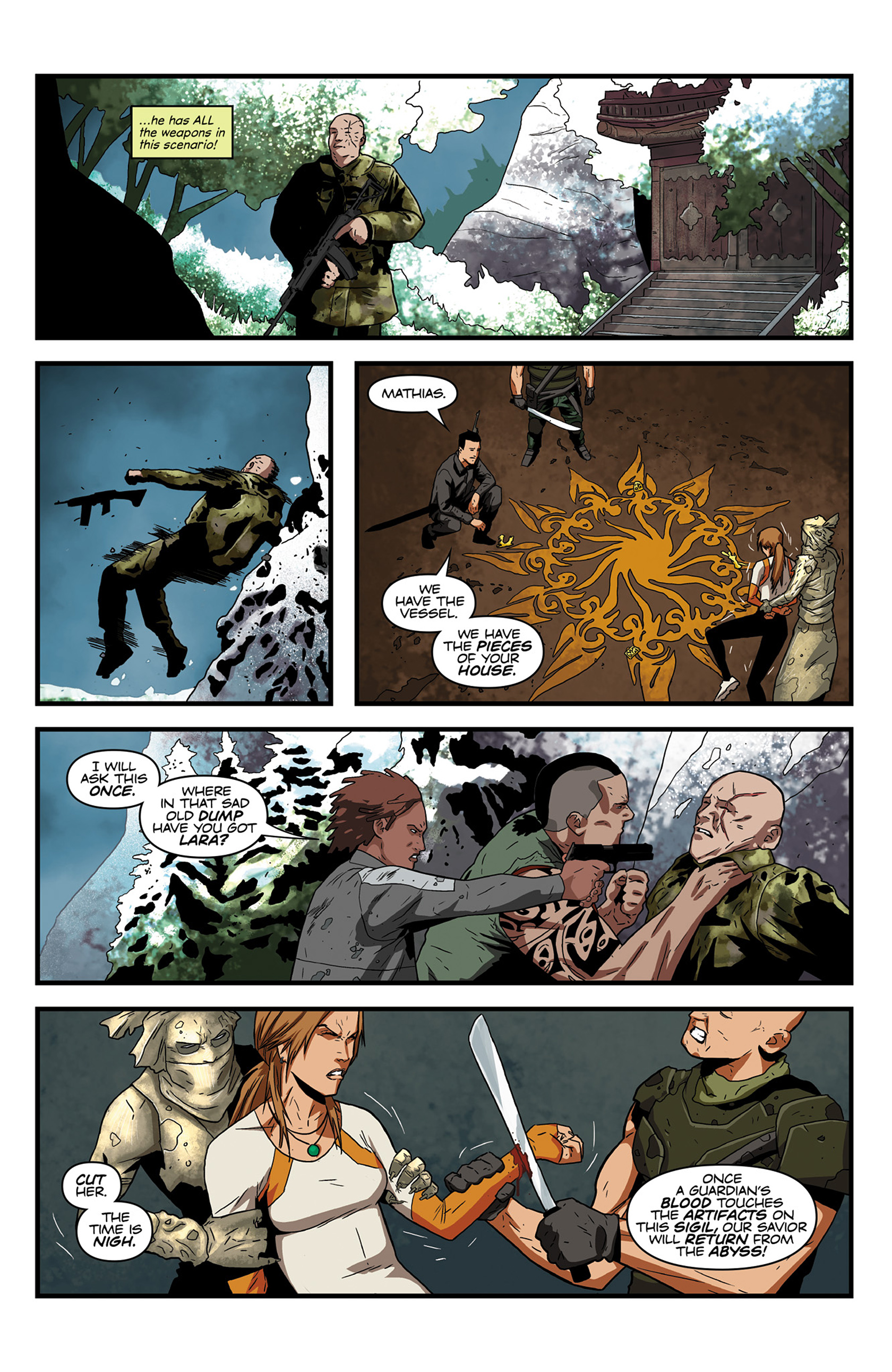Read online Tomb Raider (2014) comic -  Issue #6 - 11