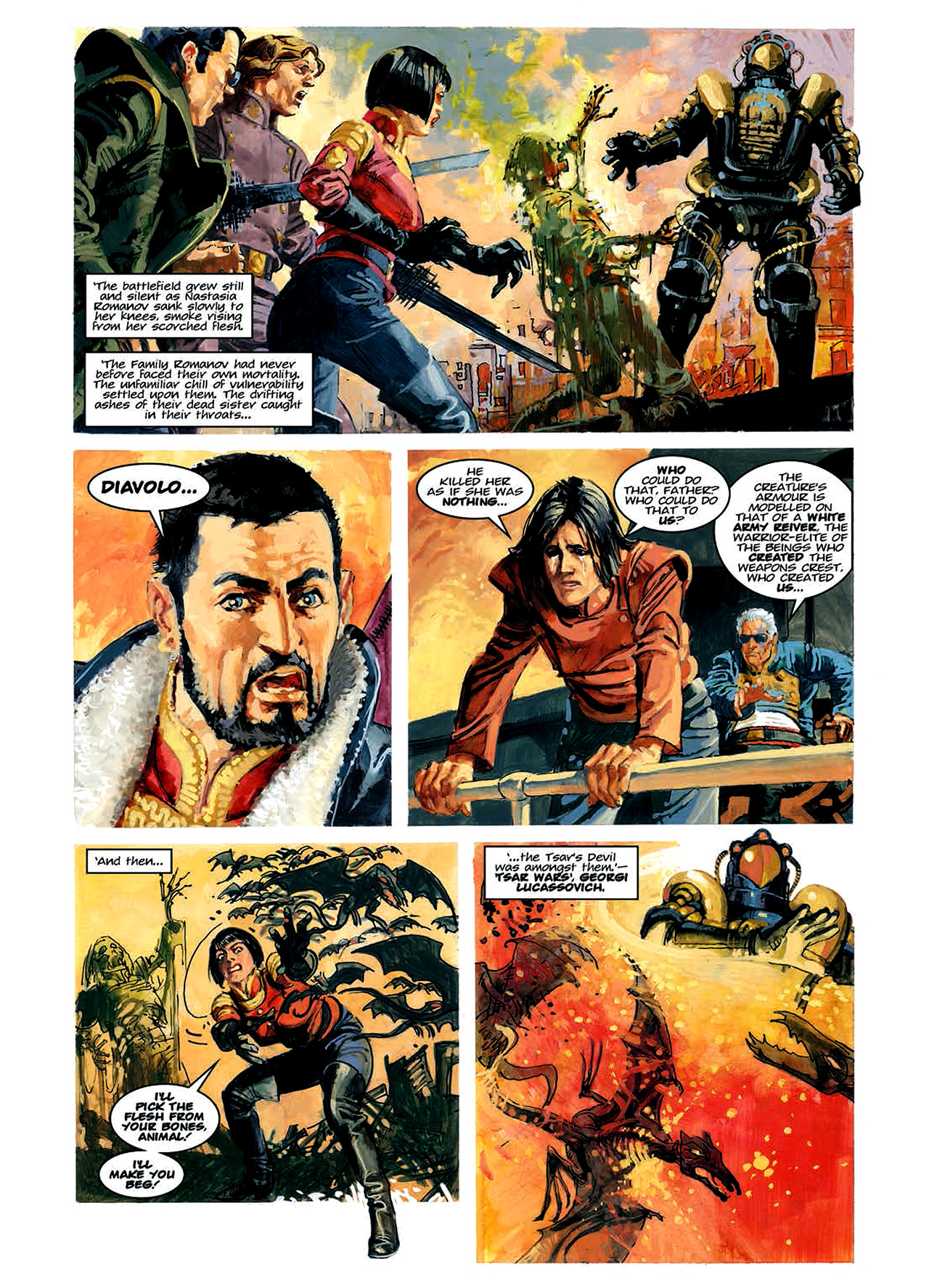 Read online Nikolai Dante comic -  Issue # TPB 5 - 78
