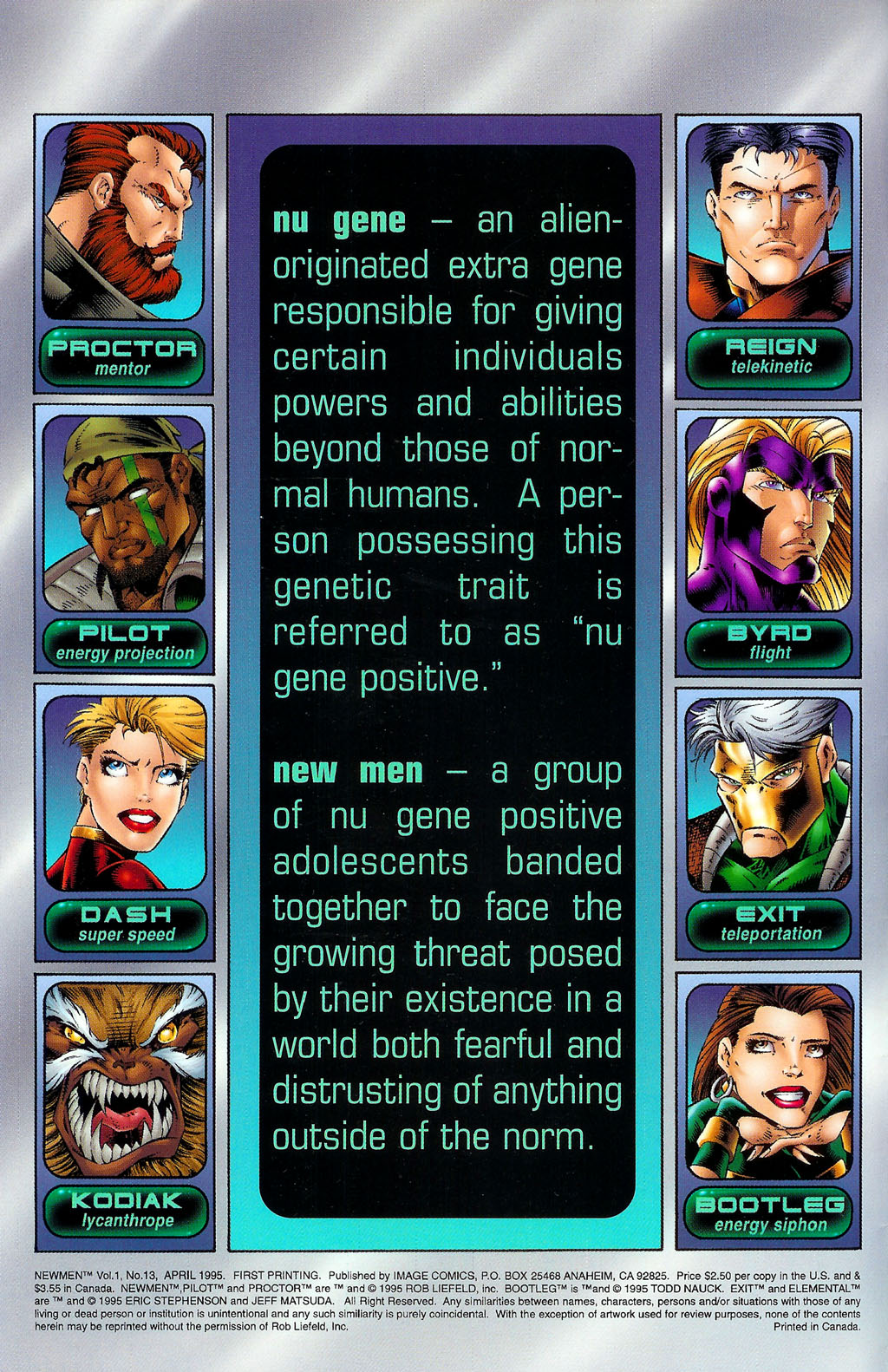 Read online NewMen comic -  Issue #13 - 2