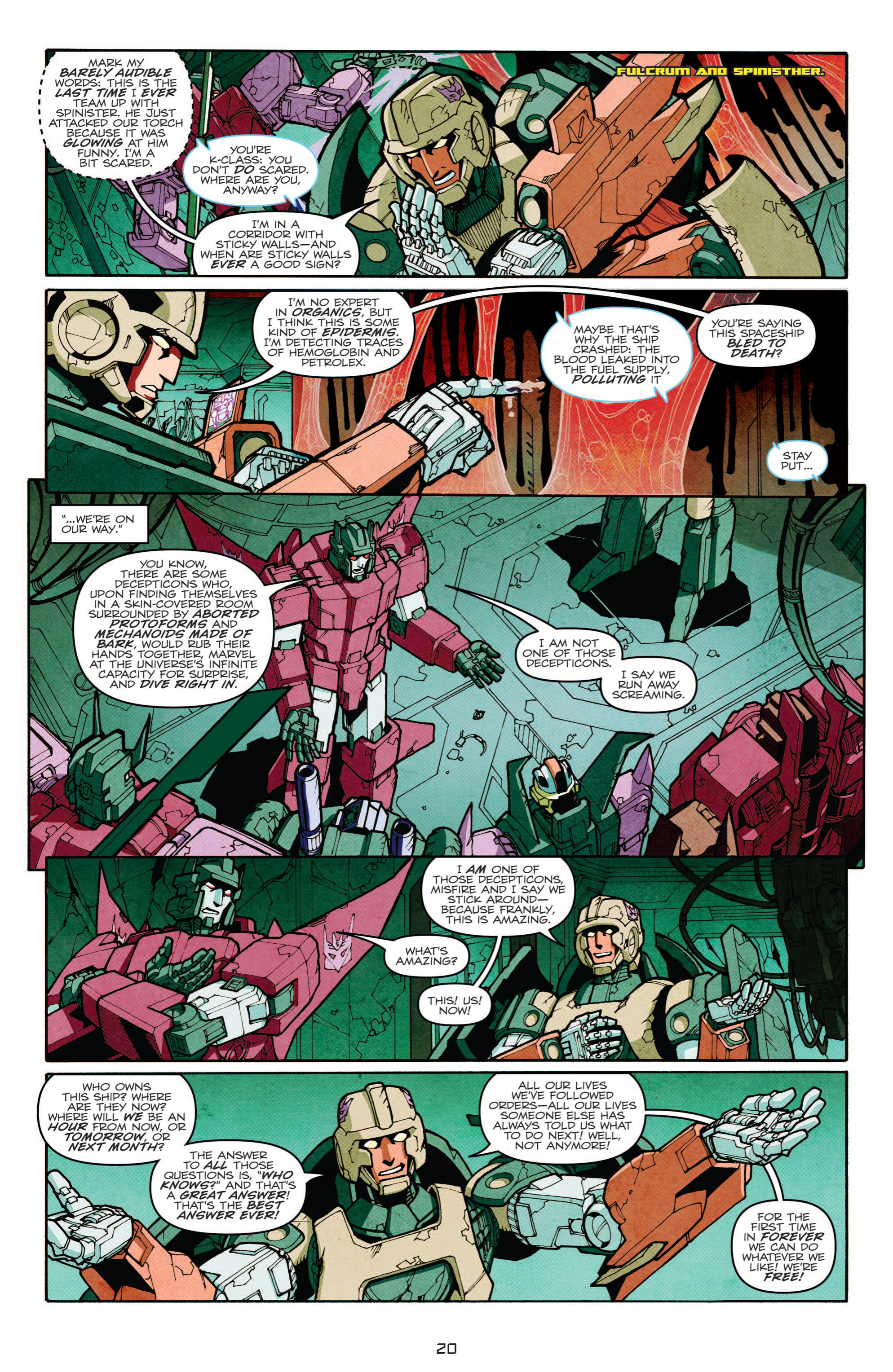 Read online The Transformers: More Than Meets The Eye comic -  Issue #7 - 22