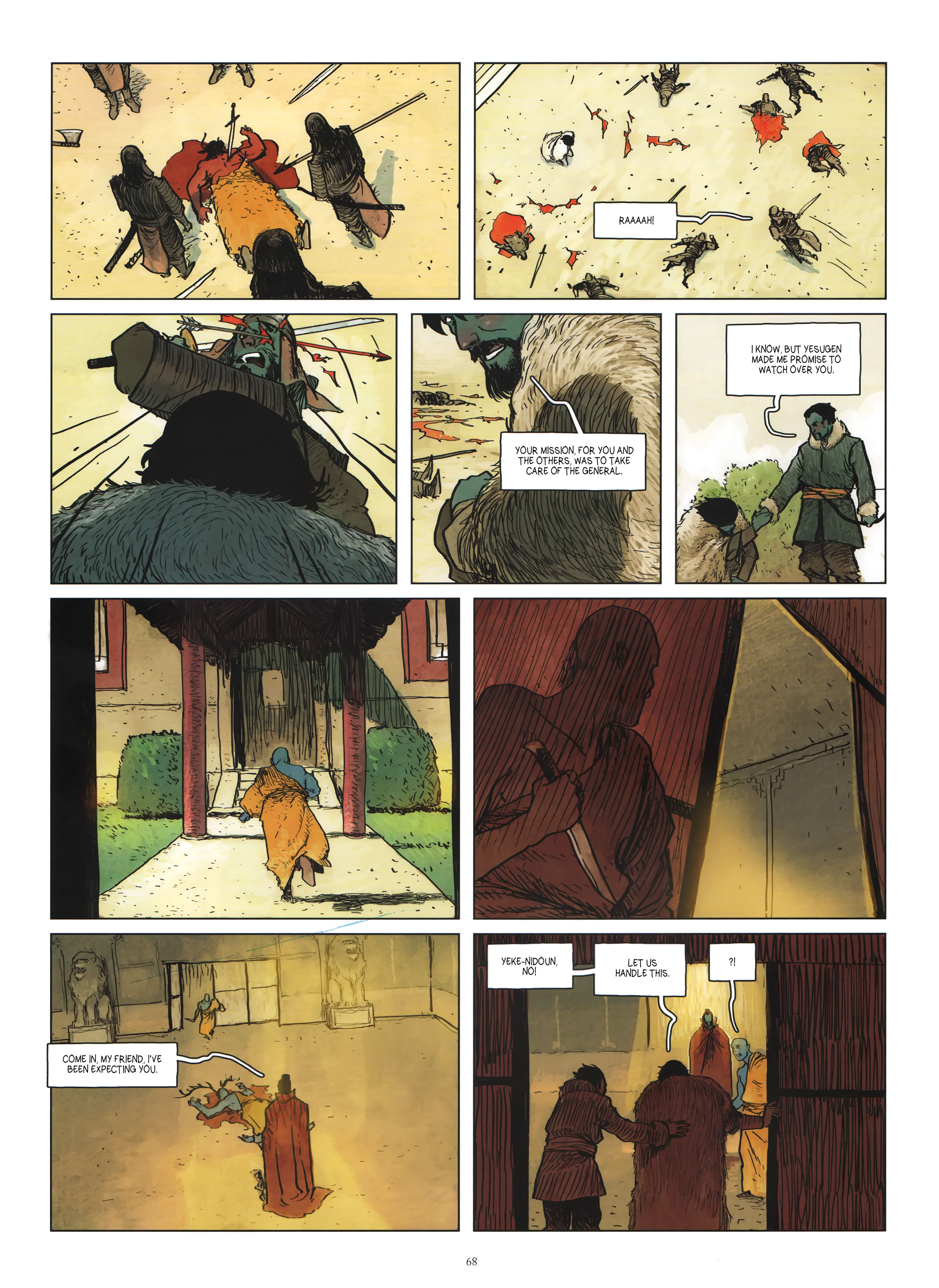 Read online Temujin comic -  Issue #2 - 70