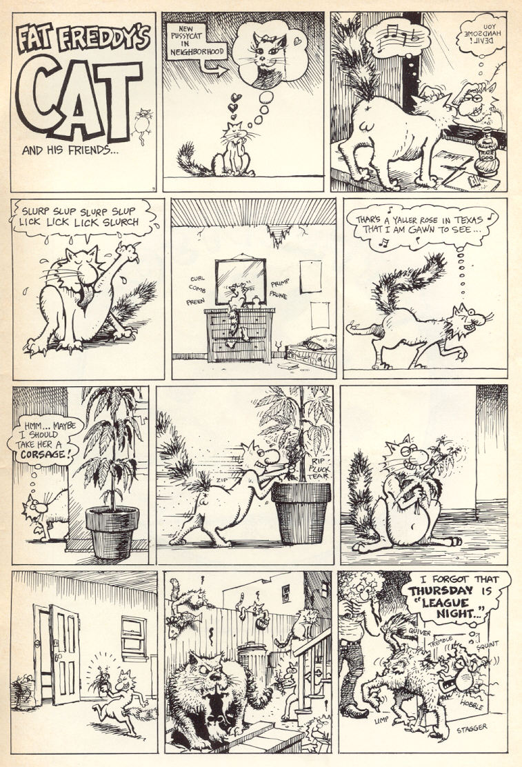 Read online Adventures of Fat Freddy's Cat comic -  Issue #2 - 51