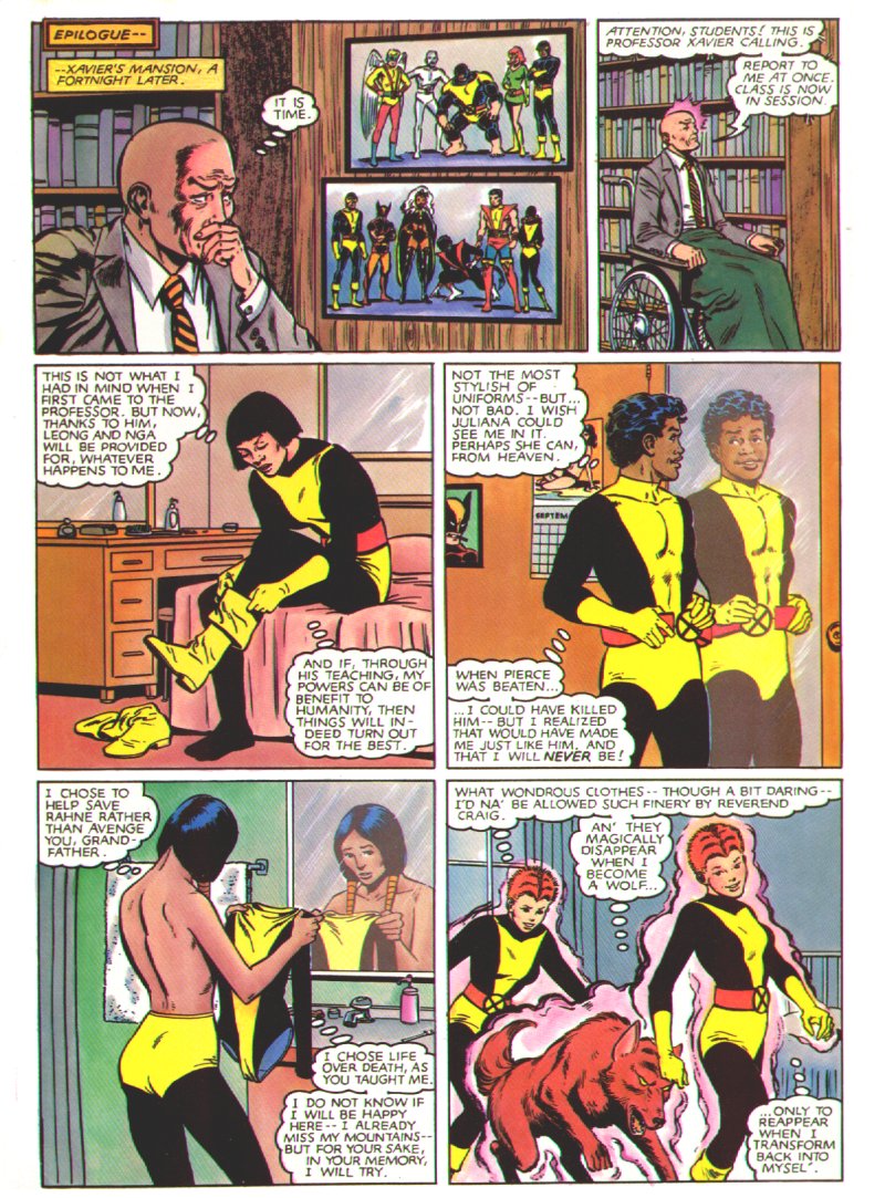 Read online Marvel Graphic Novel comic -  Issue #4 - The New Mutants - 47