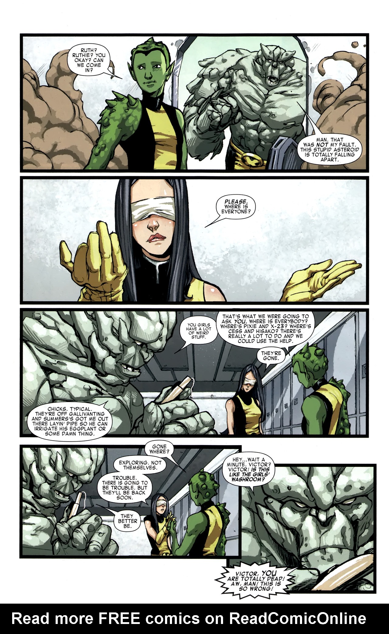 Read online X-Men: Pixie Strikes Back comic -  Issue #1 - 9