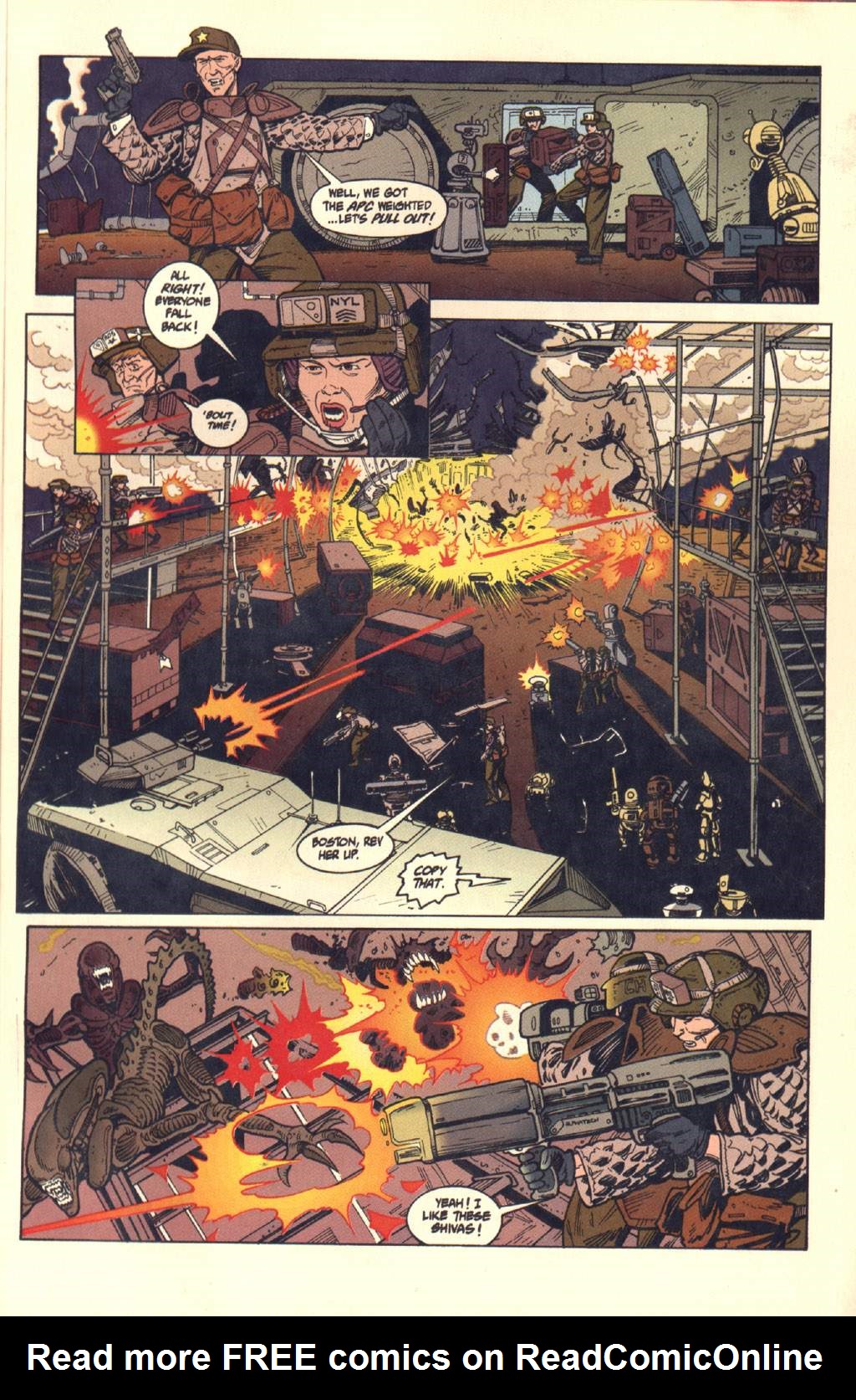 Read online Aliens: Colonial Marines comic -  Issue #7 - 20