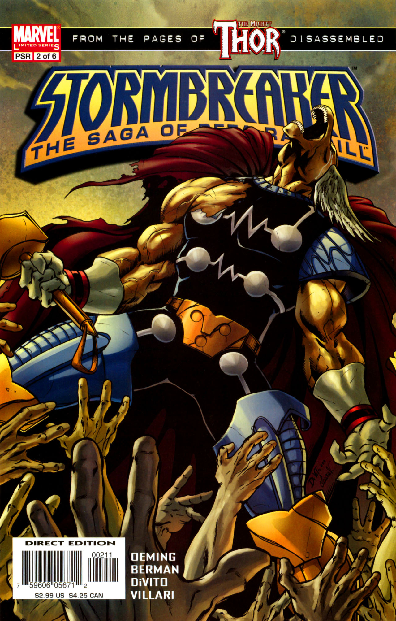 Read online Stormbreaker: The Saga of Beta Ray Bill comic -  Issue #2 - 1