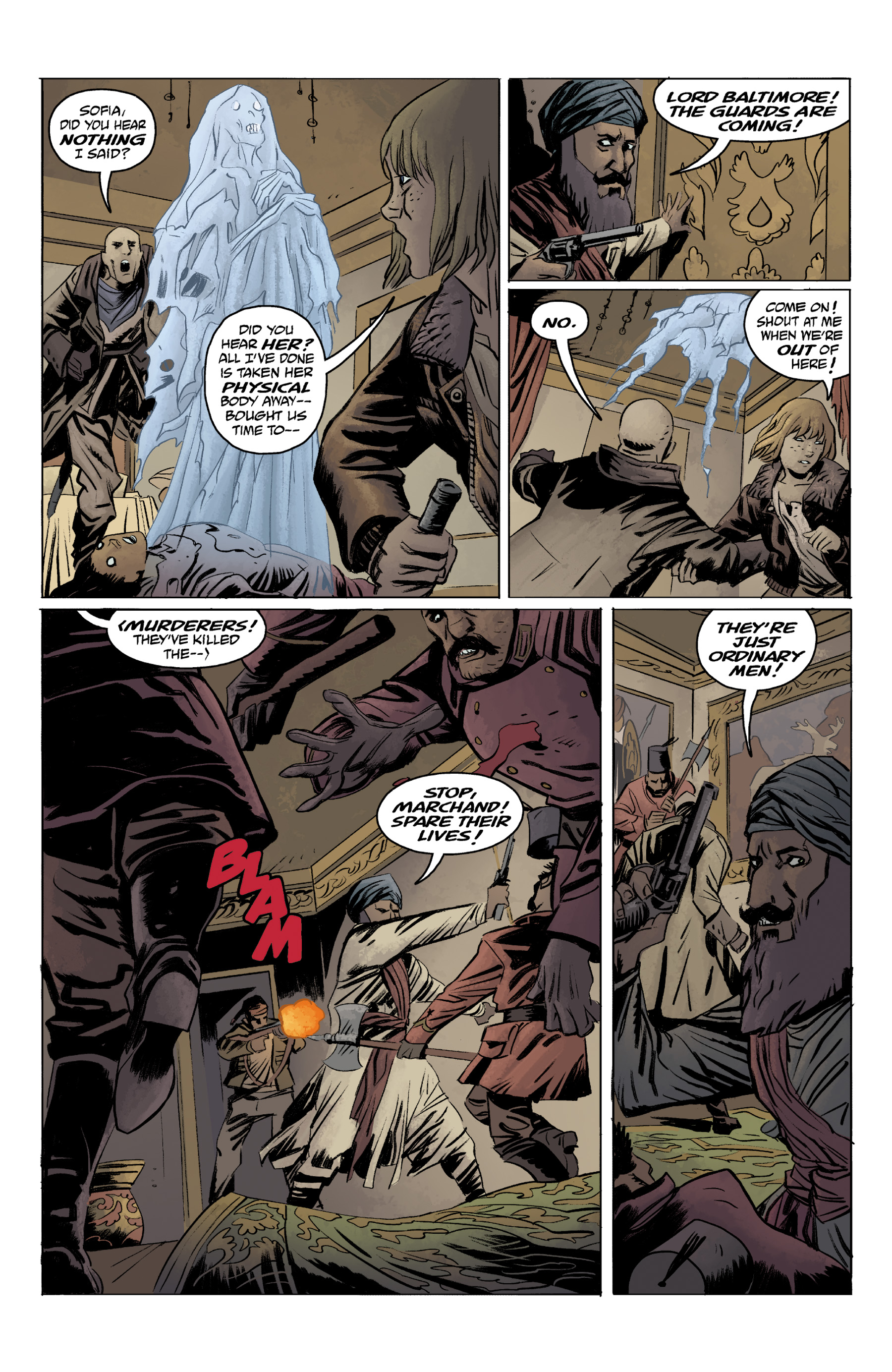 Read online Baltimore: Empty Graves comic -  Issue #3 - 19