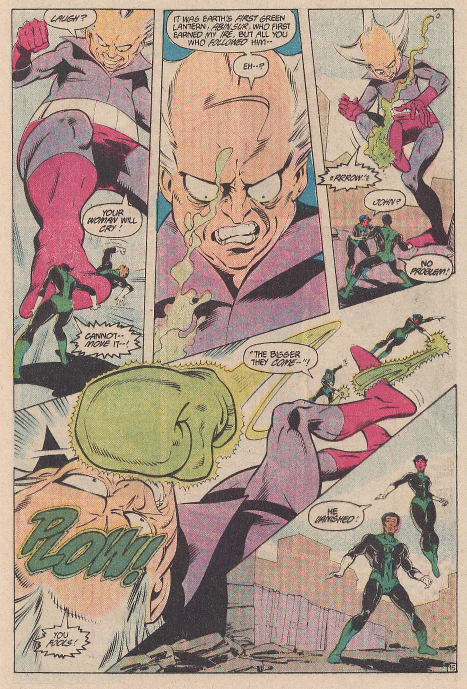 Read online Green Lantern (1960) comic -  Issue #221 - 16