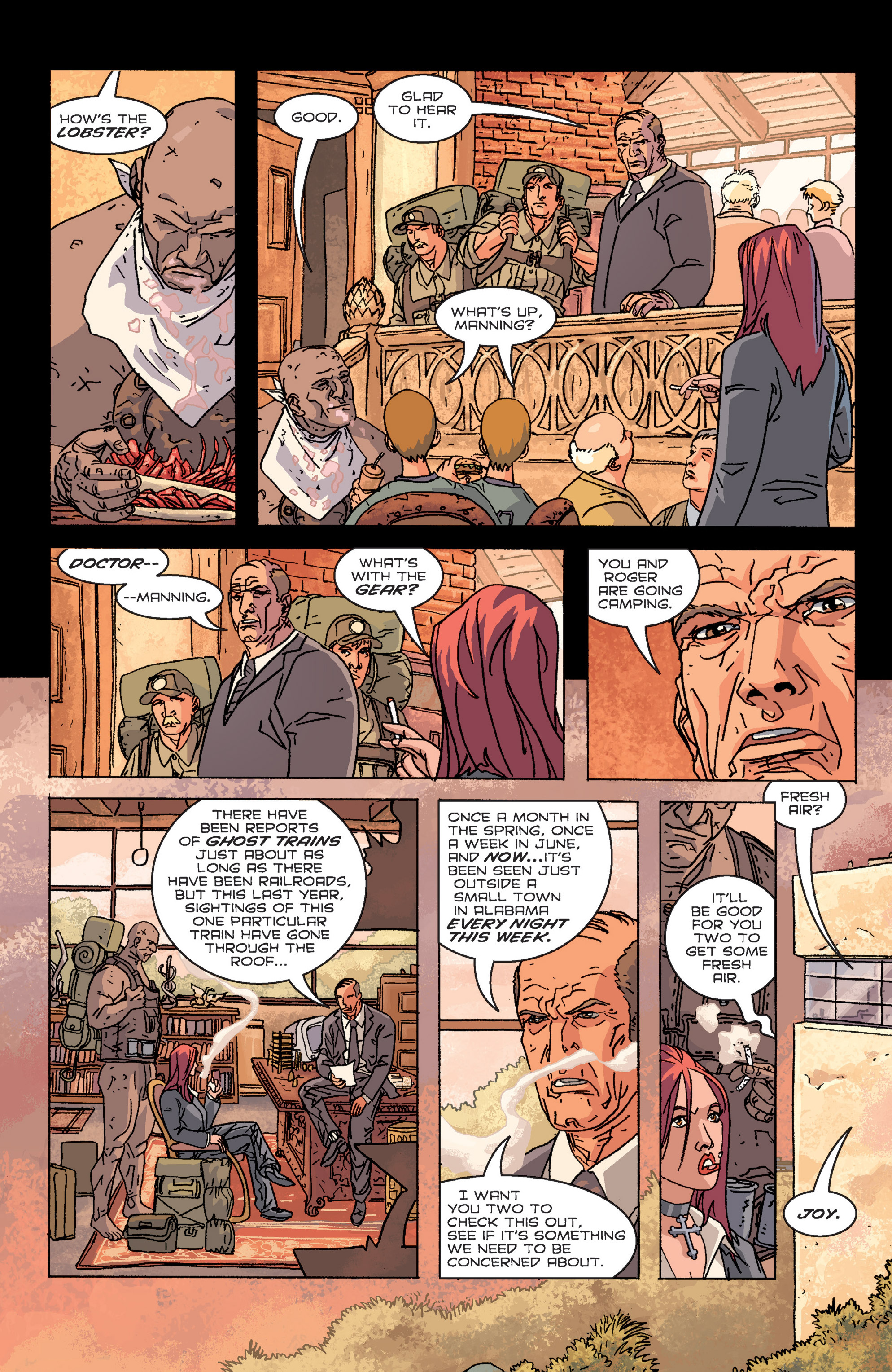 Read online B.P.R.D.: Hollow Earth and Other Stories comic -  Issue # TPB 2 - 68