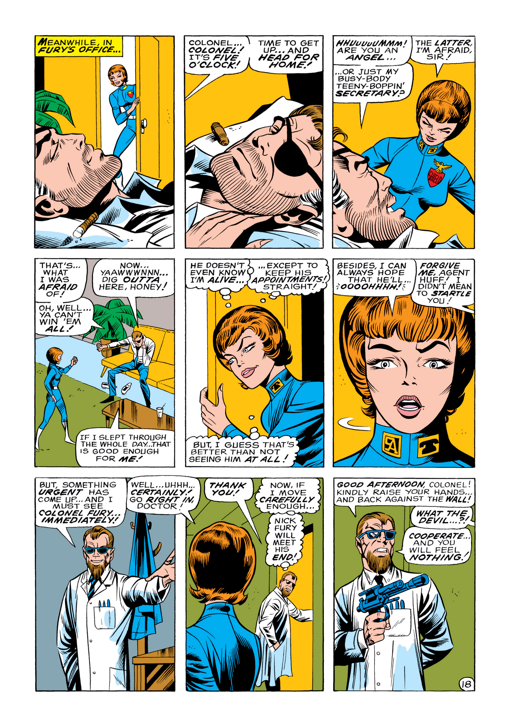 Read online Marvel Masterworks: Nick Fury, Agent of S.H.I.E.L.D. comic -  Issue # TPB 3 (Part 3) - 32