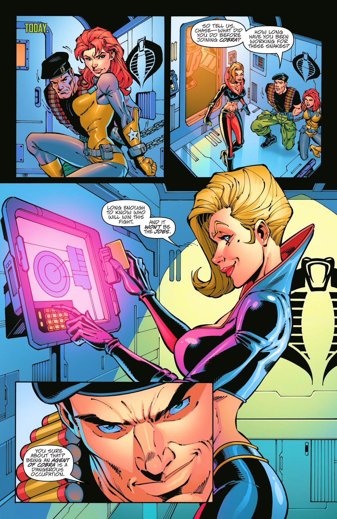 Read online Danger Girl/G.I. Joe comic -  Issue #2 - 9