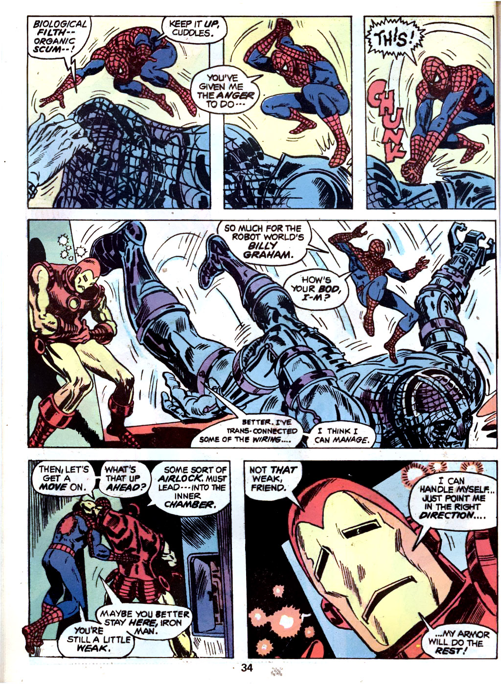 Read online Marvel Treasury Edition comic -  Issue #27 - 36