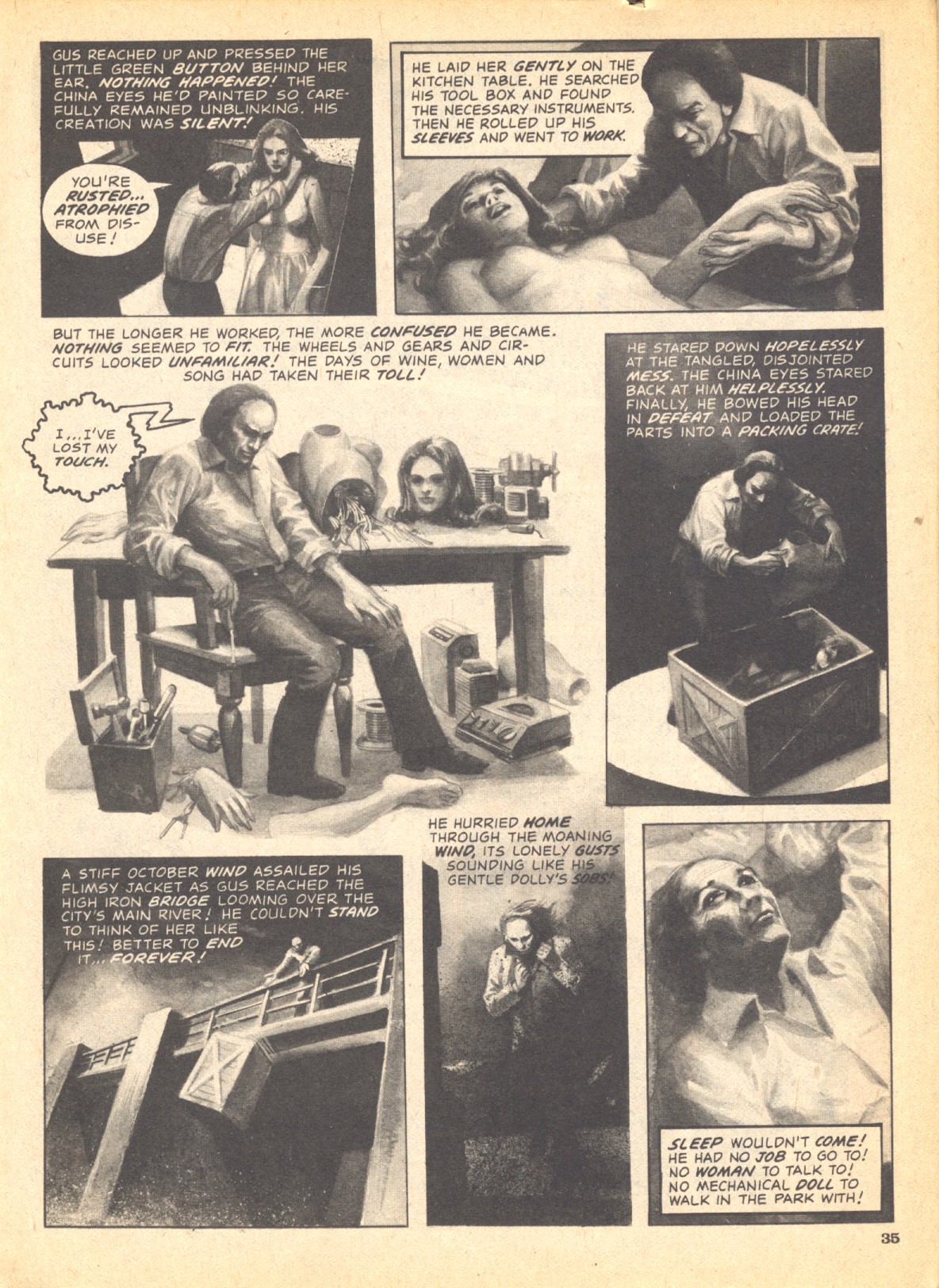 Read online Creepy (1964) comic -  Issue #126 - 35