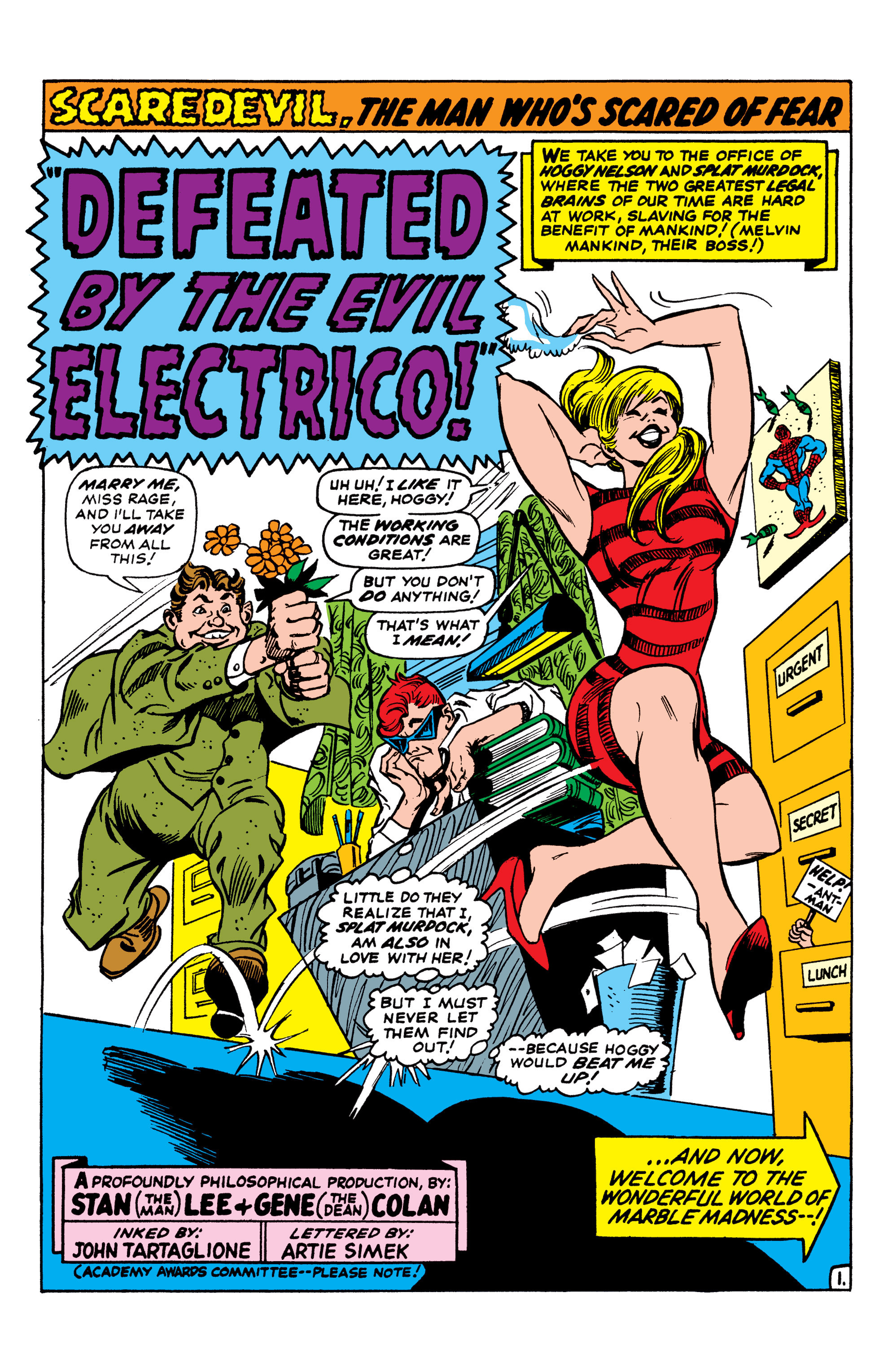 Read online Marvel Masterworks: Daredevil comic -  Issue # TPB 5 (Part 3) - 59