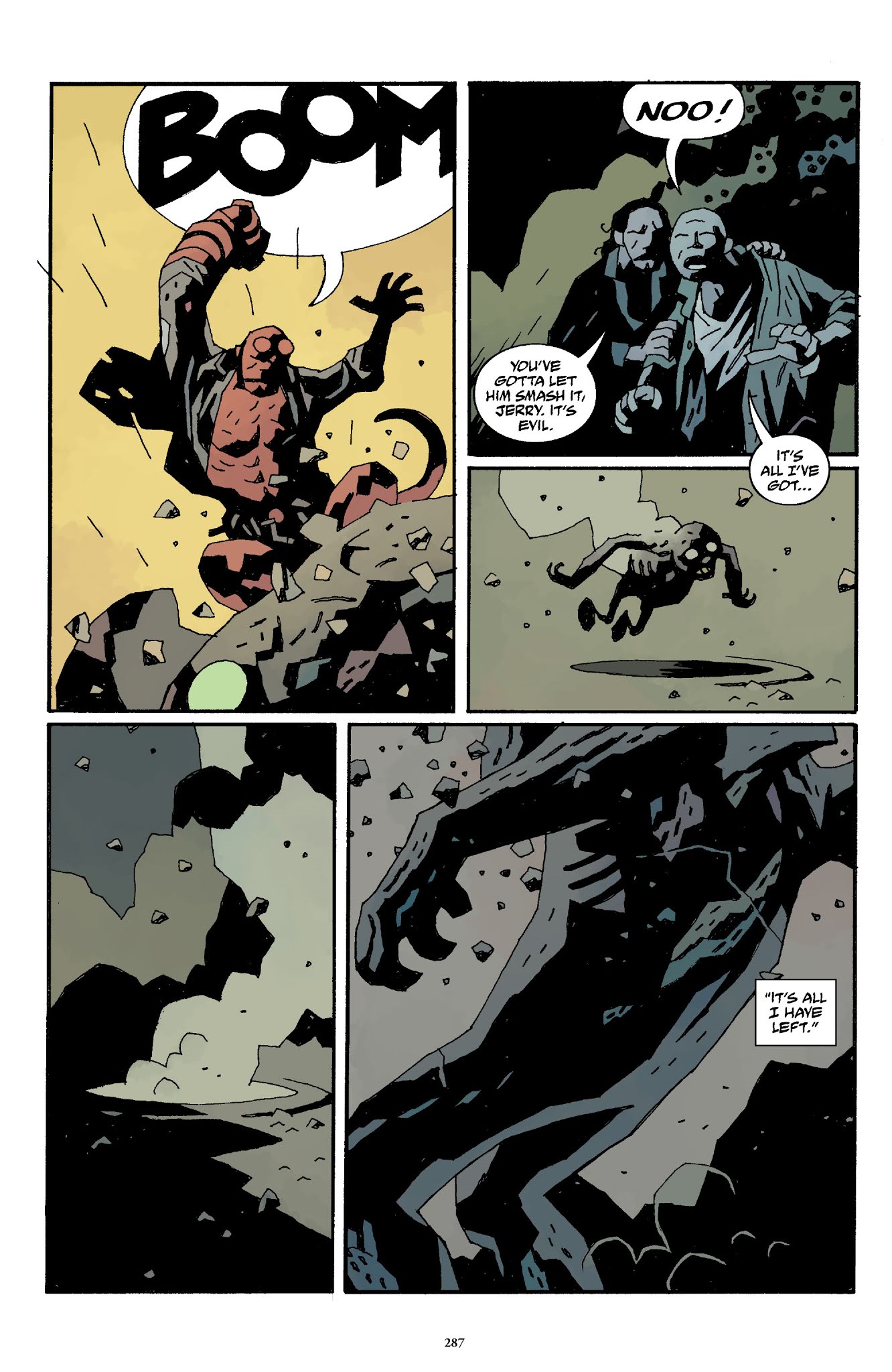 Read online Hellboy The Complete Short Stories comic -  Issue # TPB 2 (Part 3) - 88