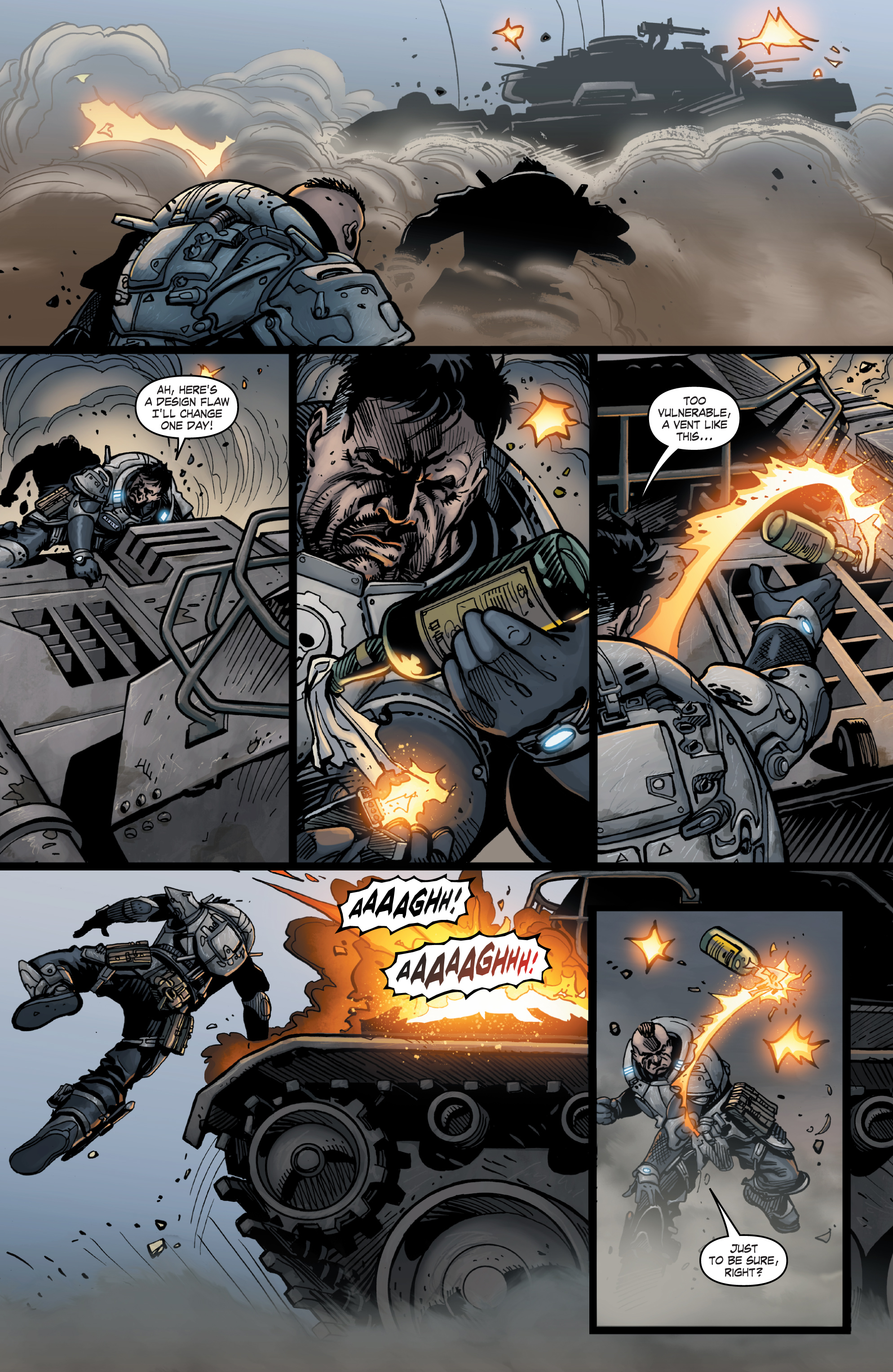 Read online Gears Of War comic -  Issue #15 - 15