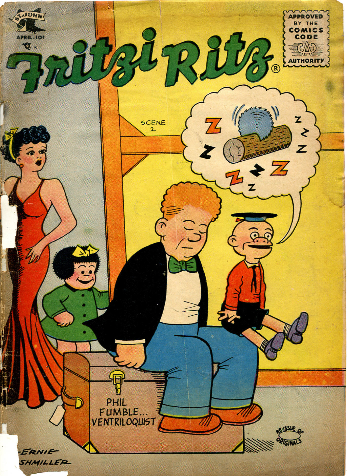 Read online Fritzi Ritz (1953) comic -  Issue #41 - 1