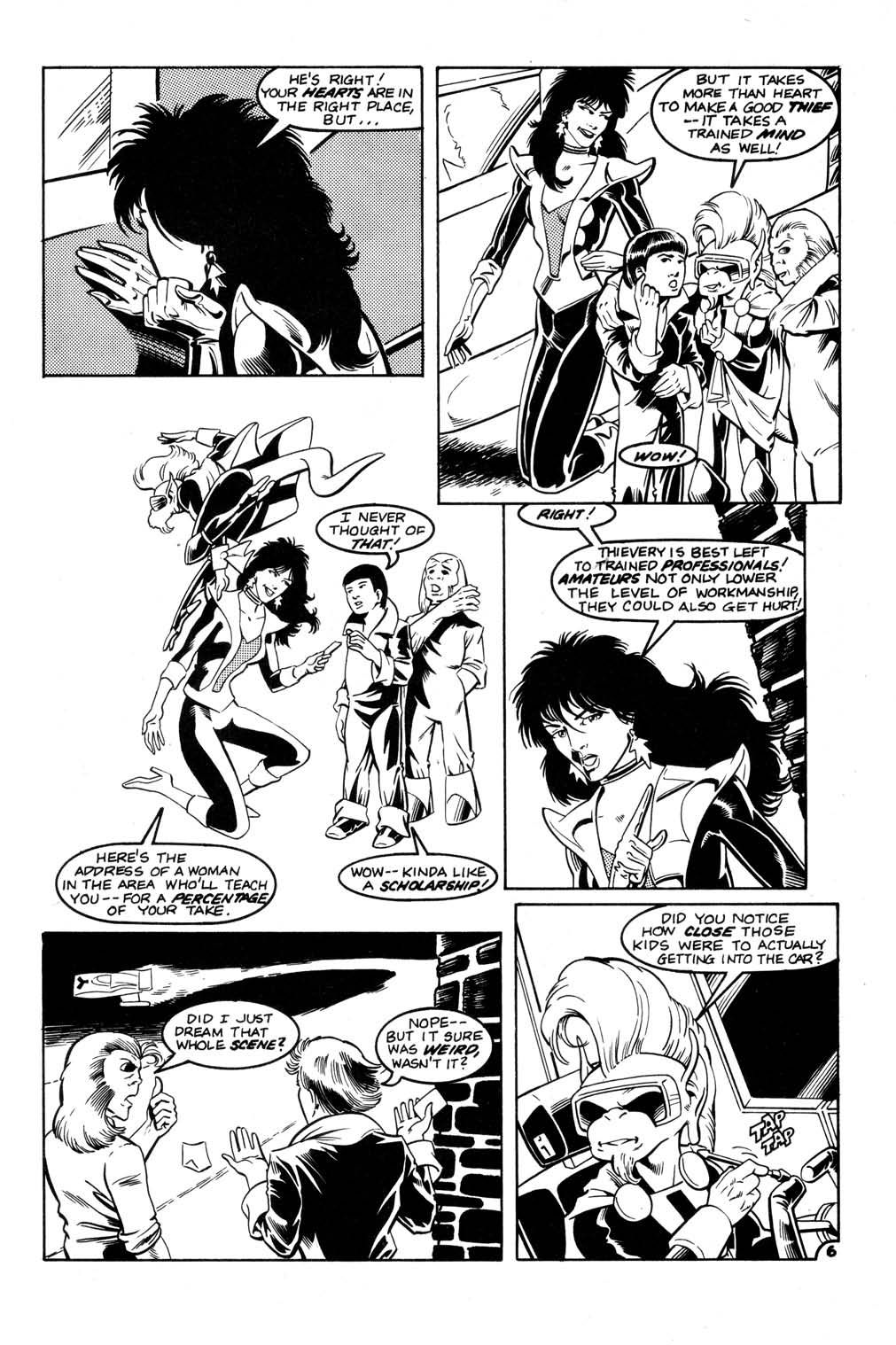 Read online Aristocratic Xtraterrestrial Time-Traveling Thieves comic -  Issue #2 - 8